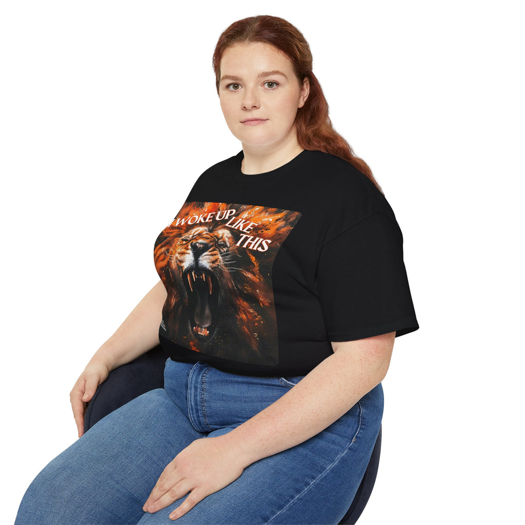 I Woke Up Like This (Roaring Edition 2) Unisex Ultra Cotton Tee