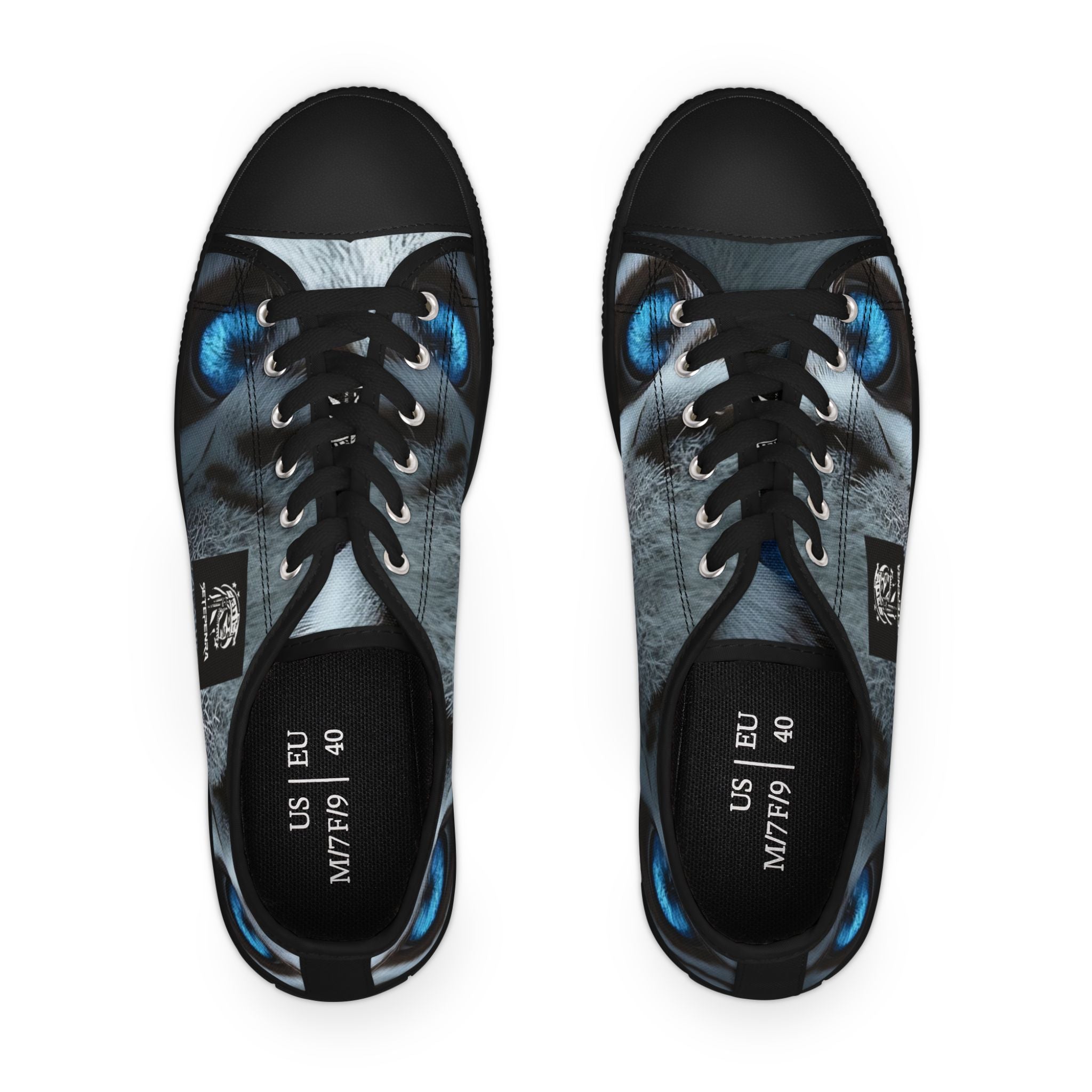 Primal Power Women's Low Top Sneakers - White Tiger (2nd Edition) SETEPENRA Shoes.