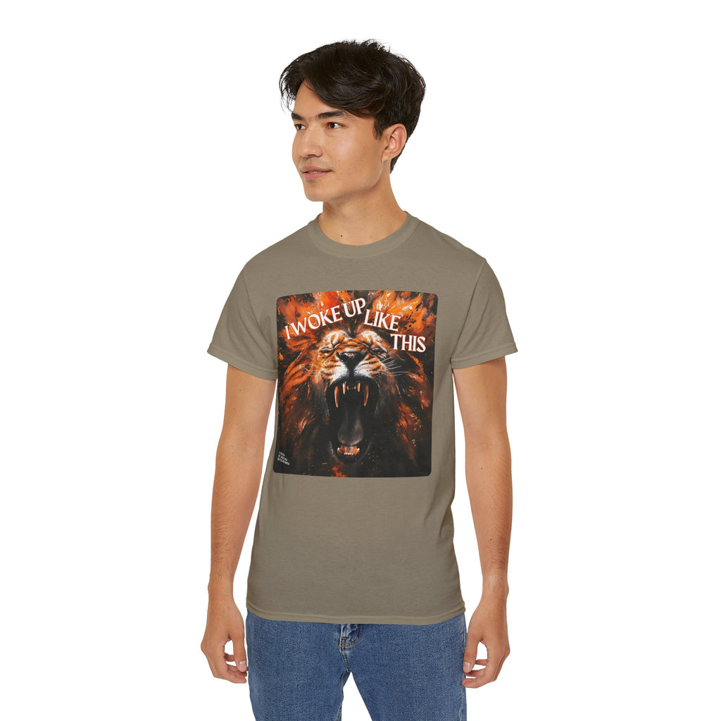 I Woke Up Like This (Roaring Edition 2) Unisex Ultra Cotton Tee