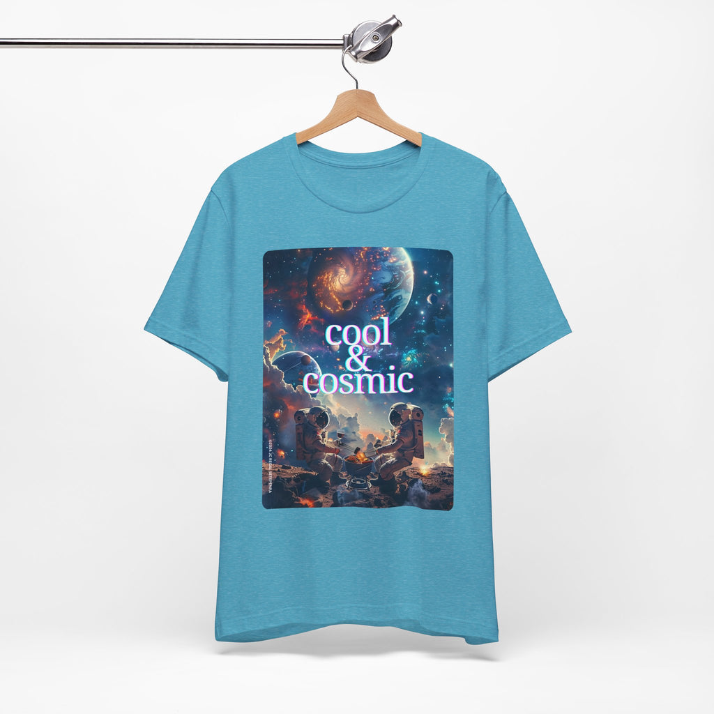 Cool & Cosmic Unisex Jersey Short Sleeve Tee SETEPENRA T-Shirt.
