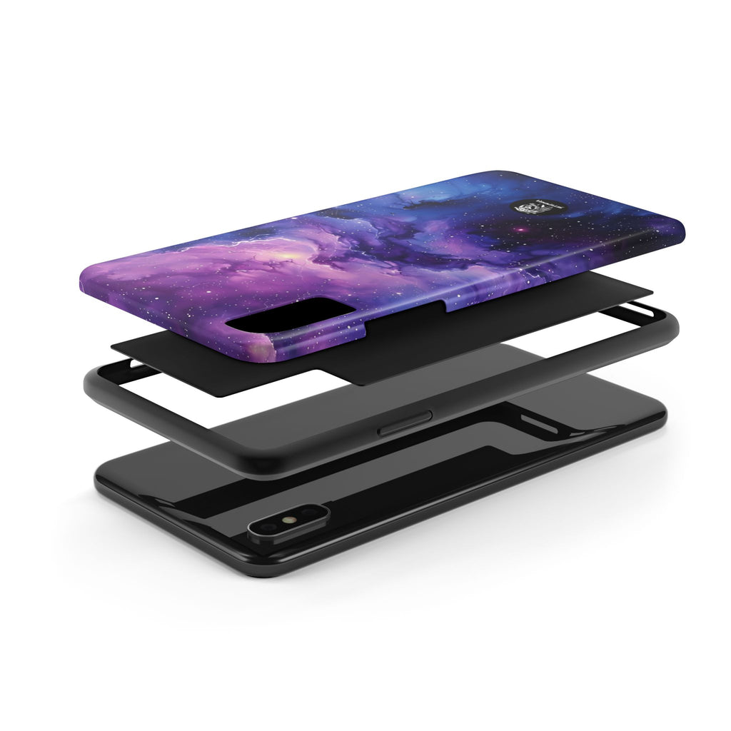 Purple Cosmos Tough Phone Case (For iPhone, Galaxy & More)