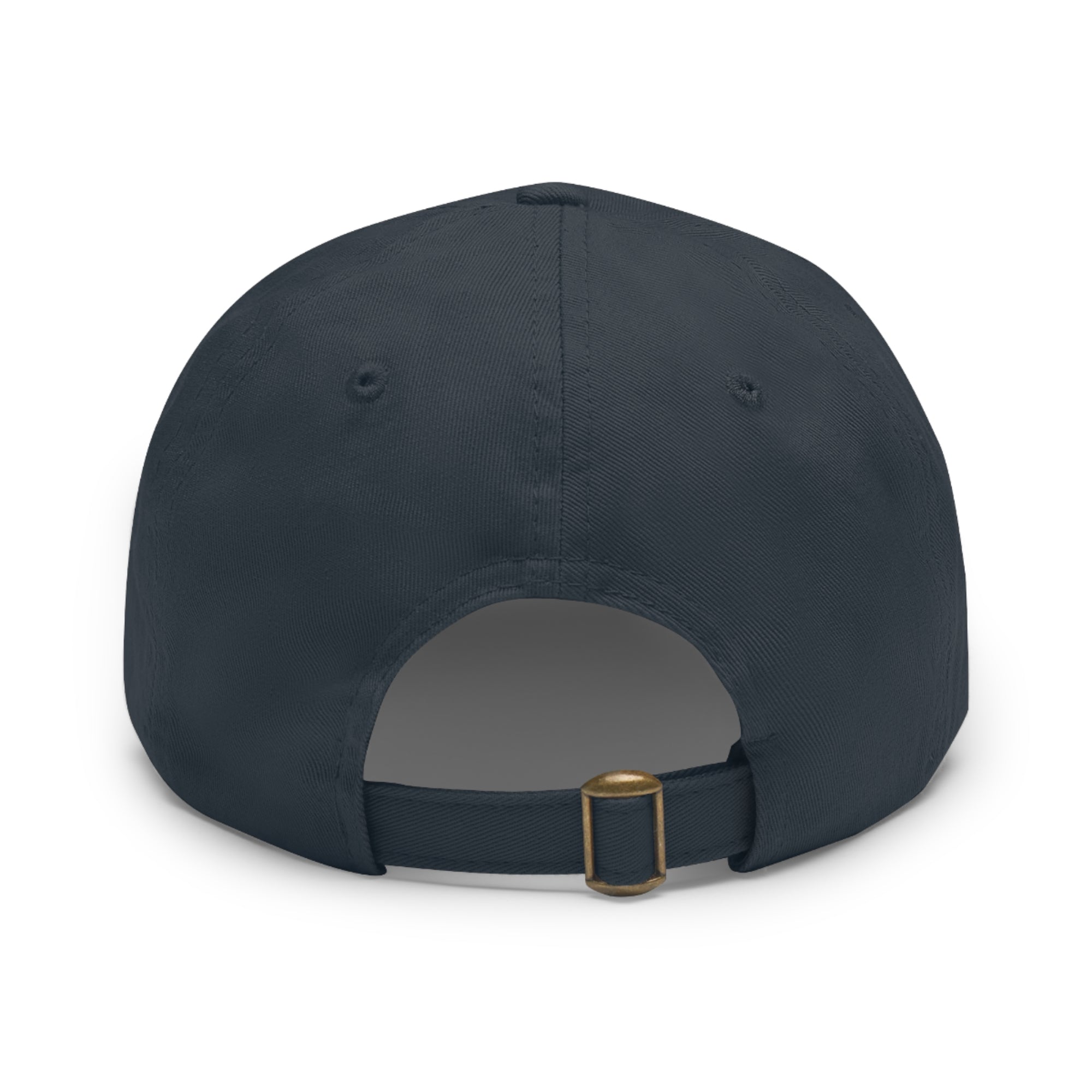 SETEPENRA Dad Hat with Leather Patch (Round)