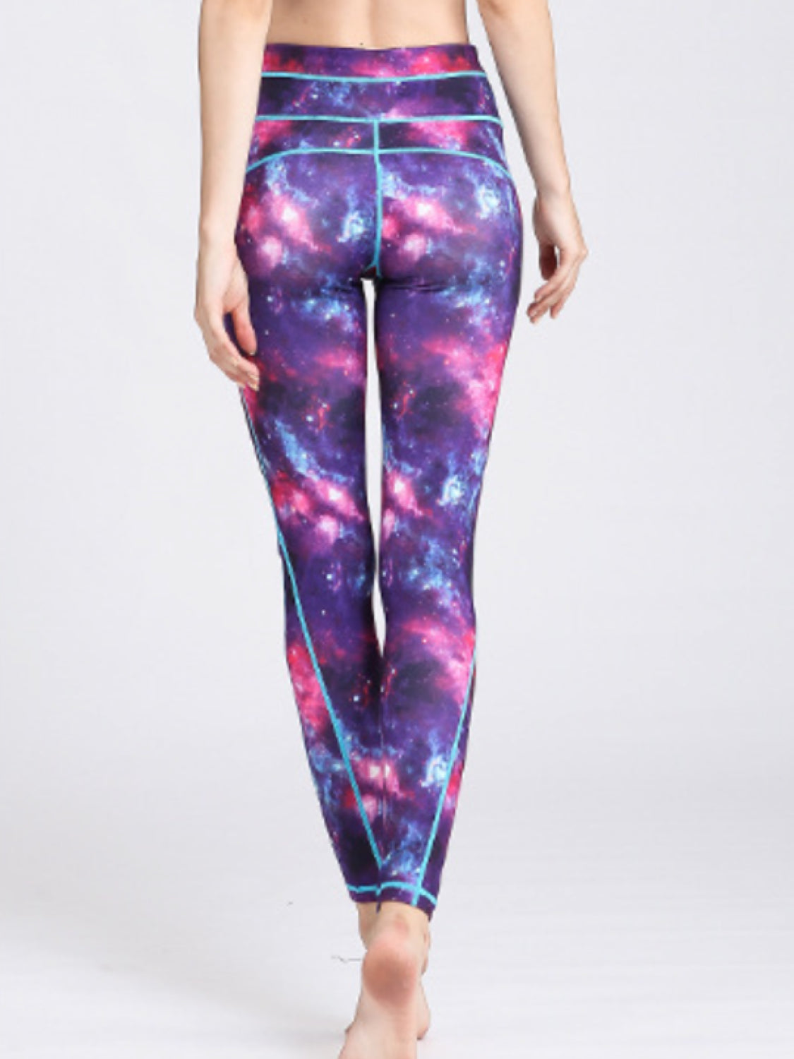 Printed Active High Waist Leggings SETEPENRA .