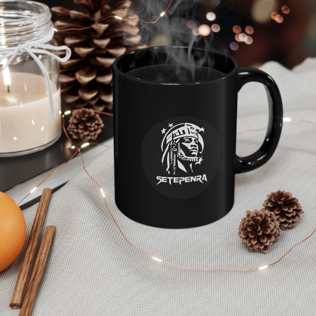 SETEPENRA Black Mug (11oz, 15oz)