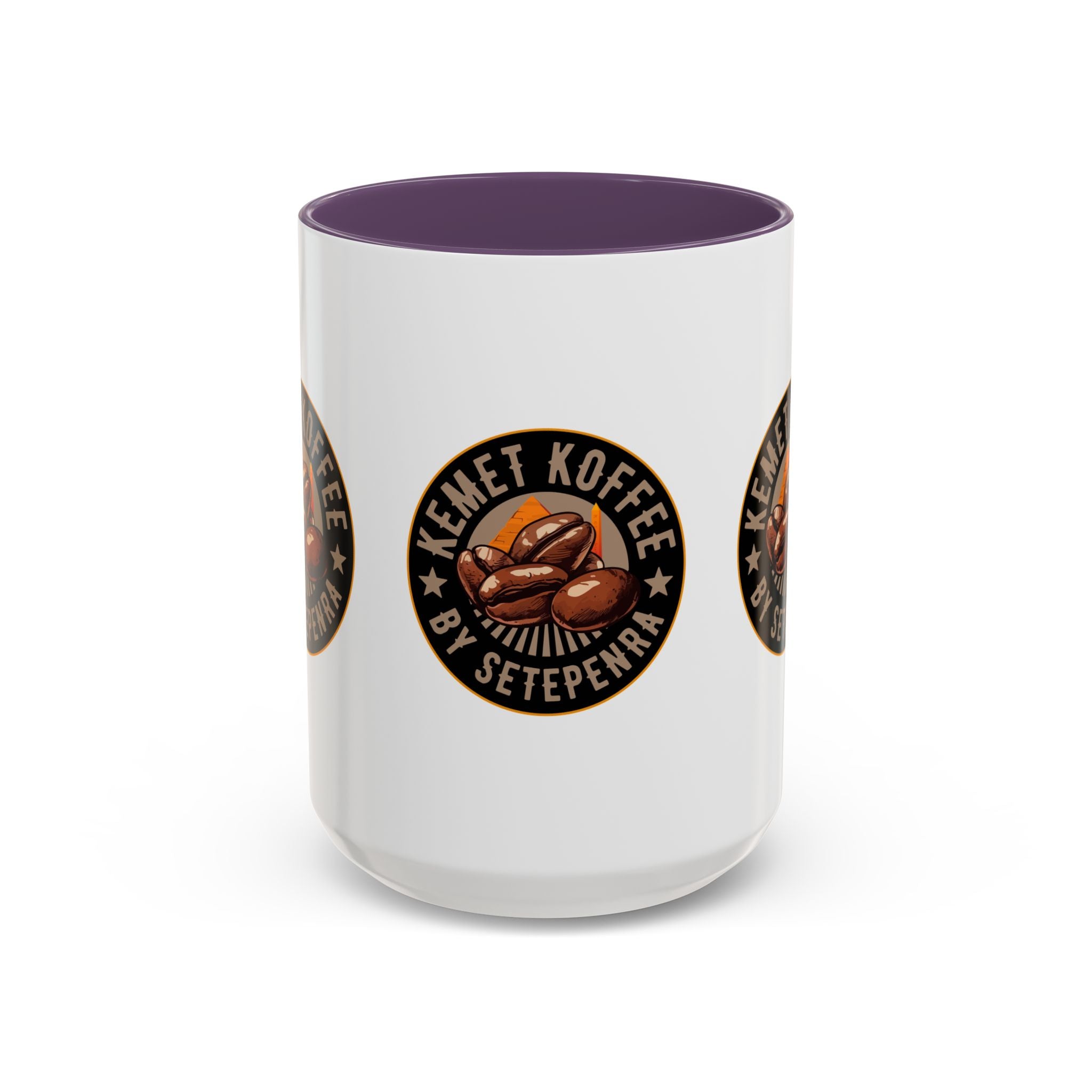Kemet Koffee By Setepenra Accent Coffee Mug, 11oz, 15oz (Various Colors)