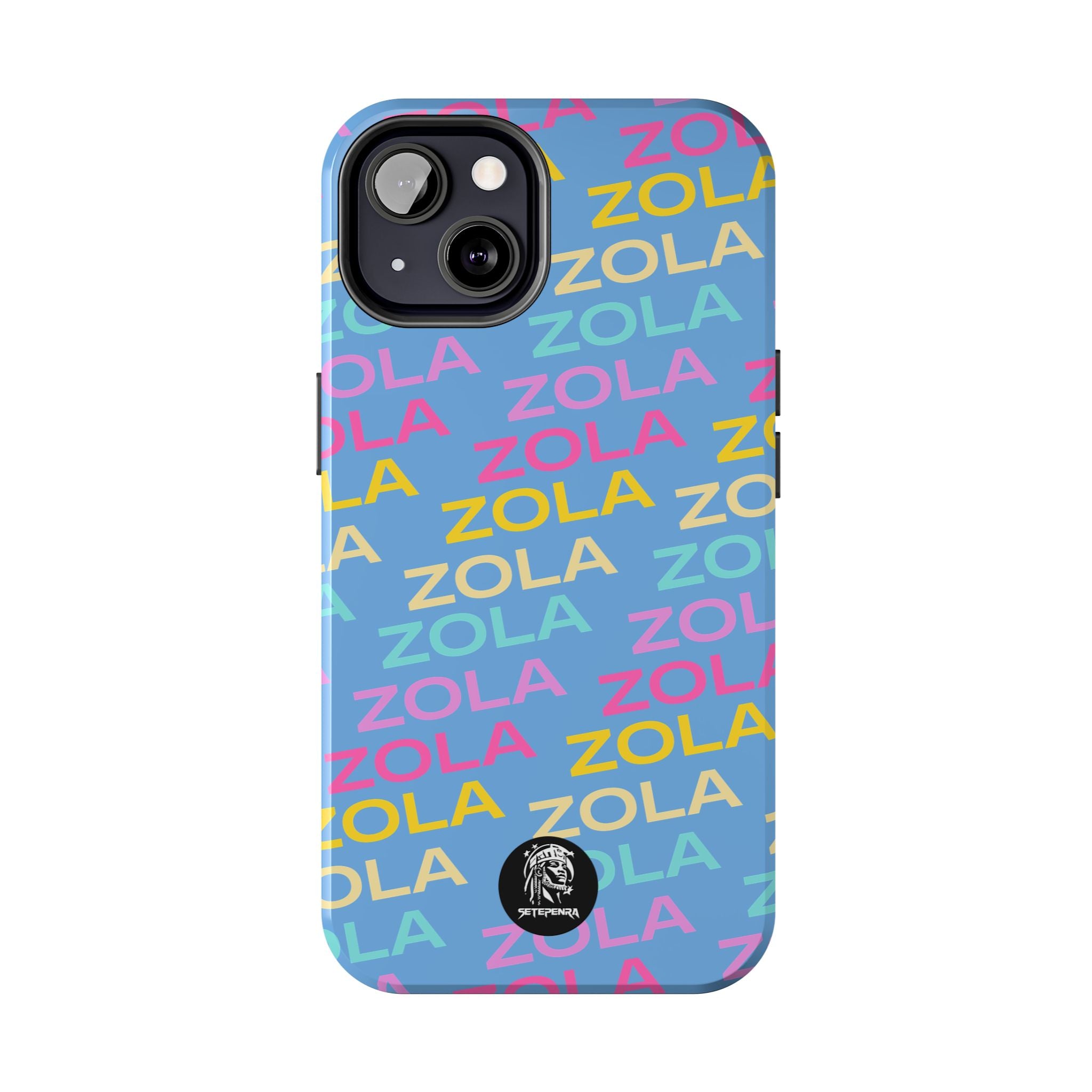 Zola Tough Phone Case (For iPhone, Galaxy & More) - Light Blue