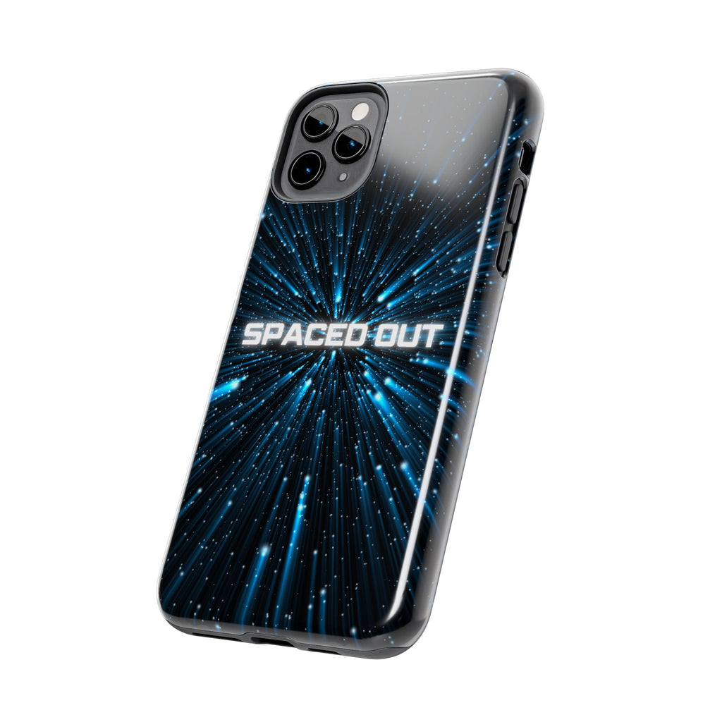 Spaced Out Tough Phone Case — Cosmic Space Warp Protective Cover