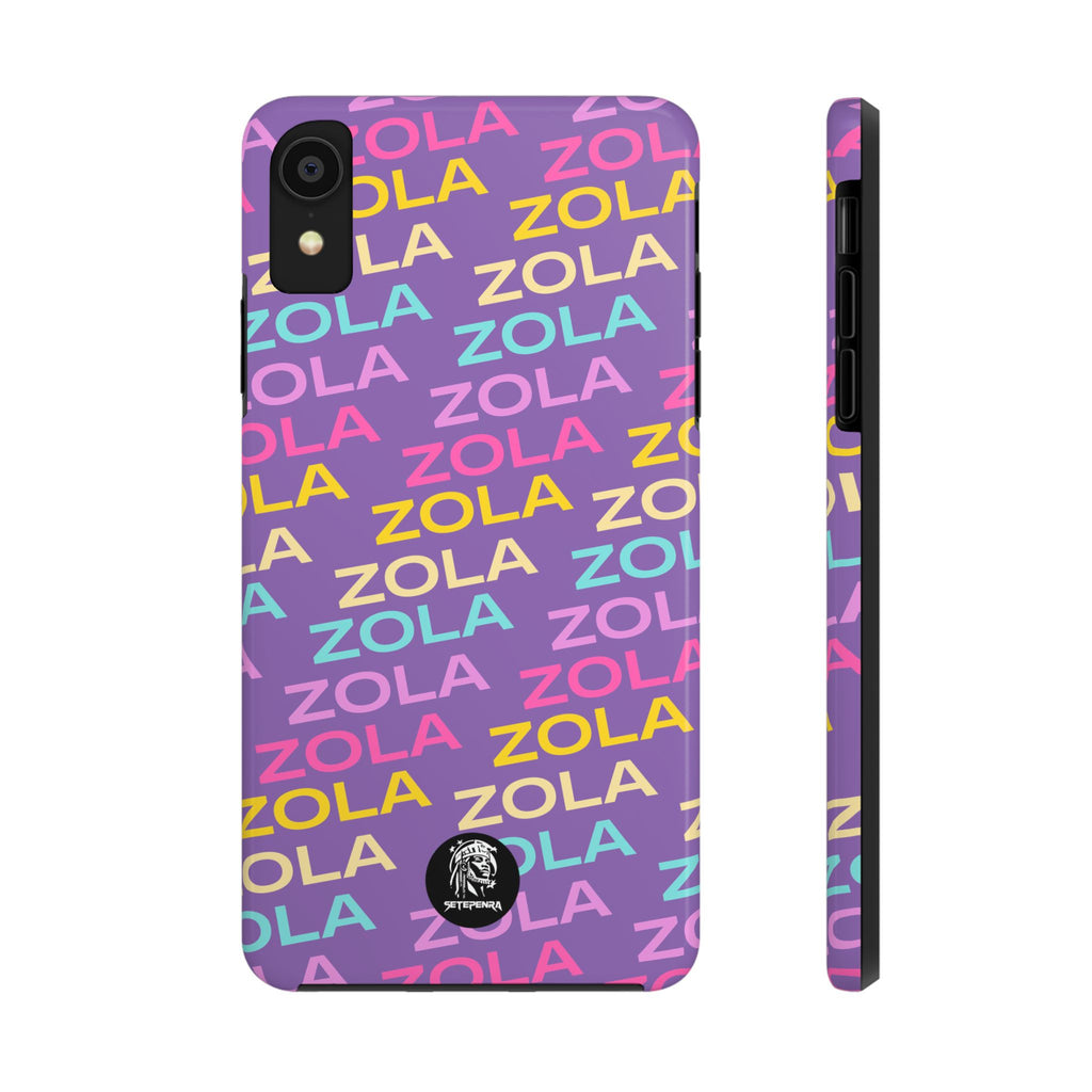 Zola Tough Phone Case (For iPhone, Galaxy & More) - Light Purple SETEPENRA Phone Case.