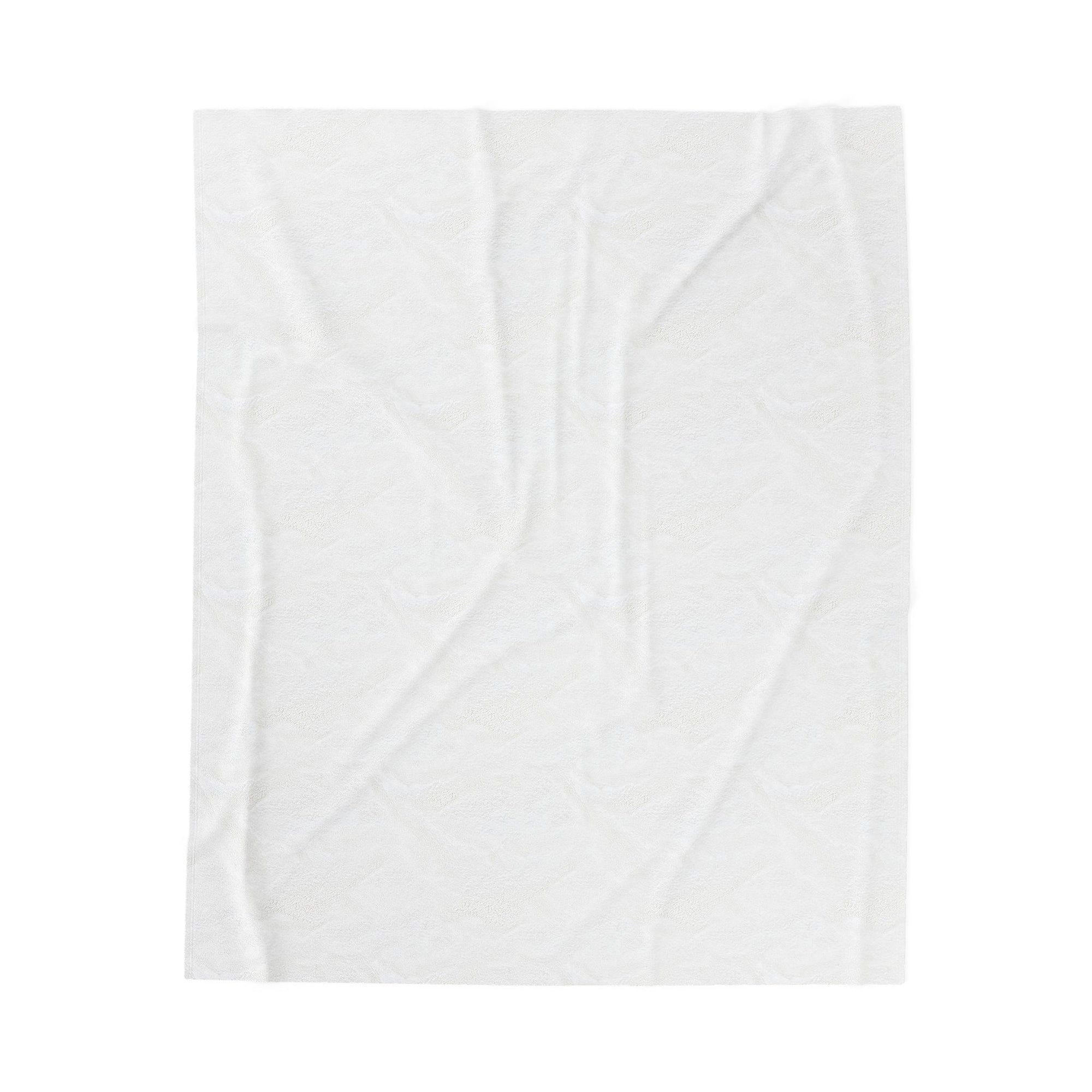 Monstera Hibiscus Velveteen Plush Blanket SETEPENRA All Over Prints.