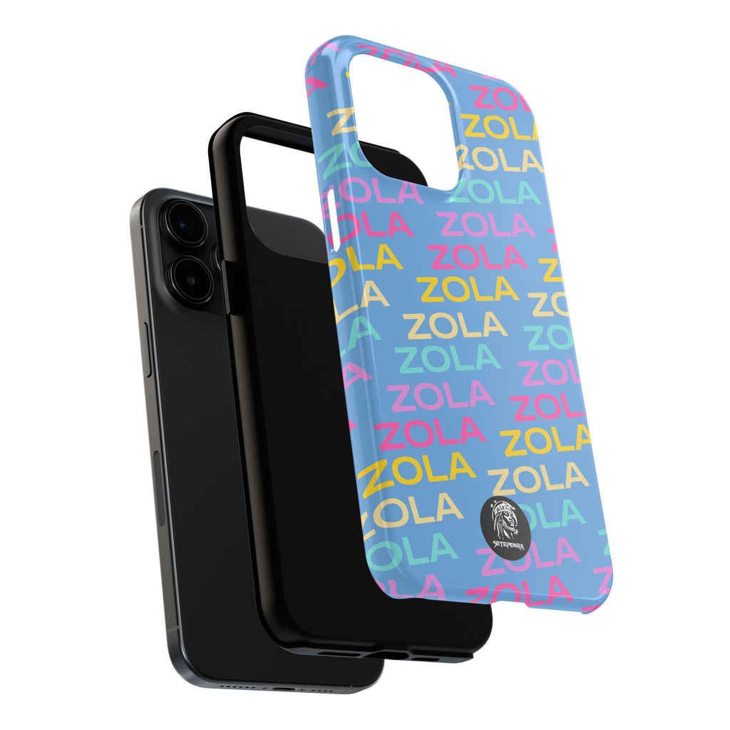 Zola Tough Phone Case (For iPhone, Galaxy & More) - Light Blue