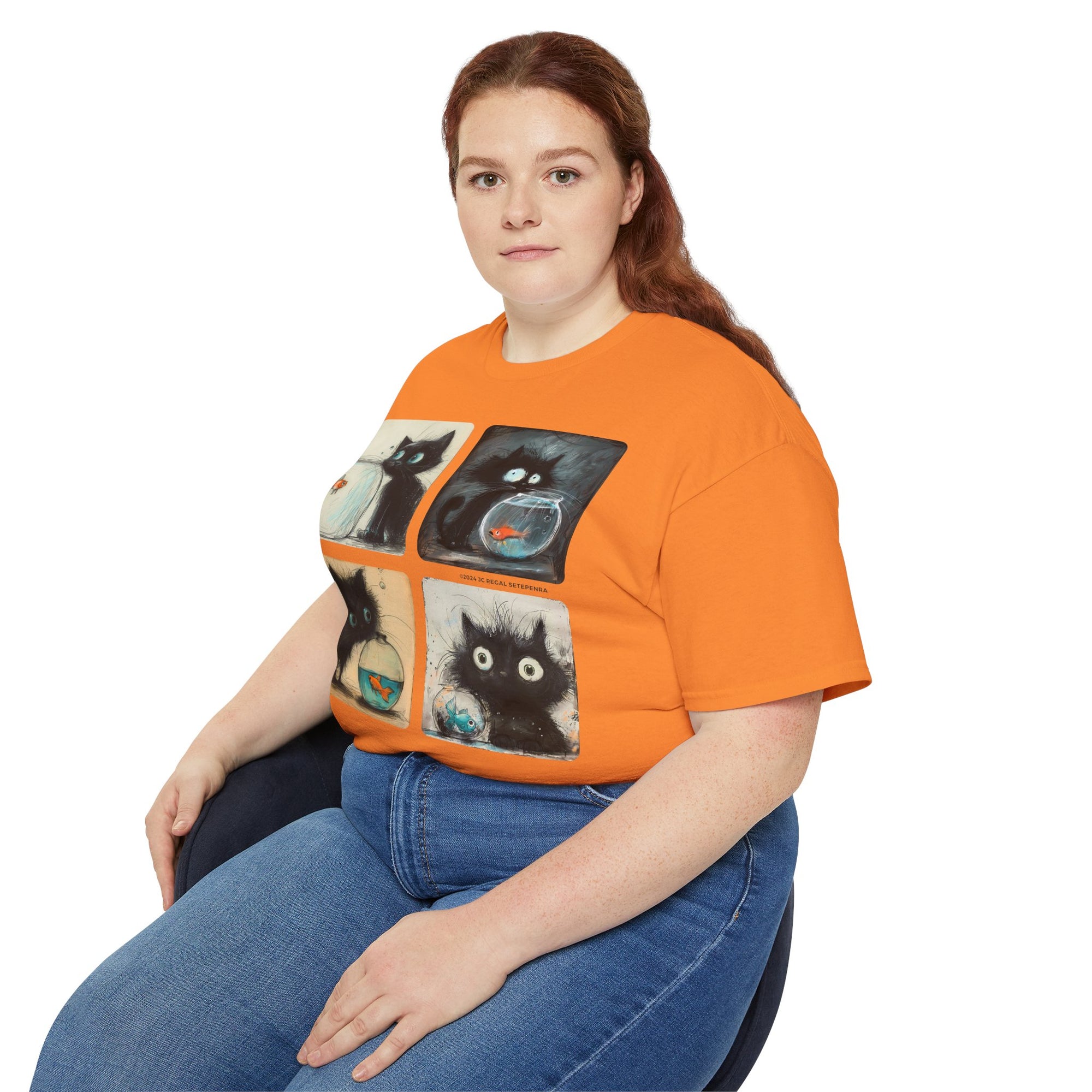 Fishy Kitty Unisex Ultra Cotton Tee