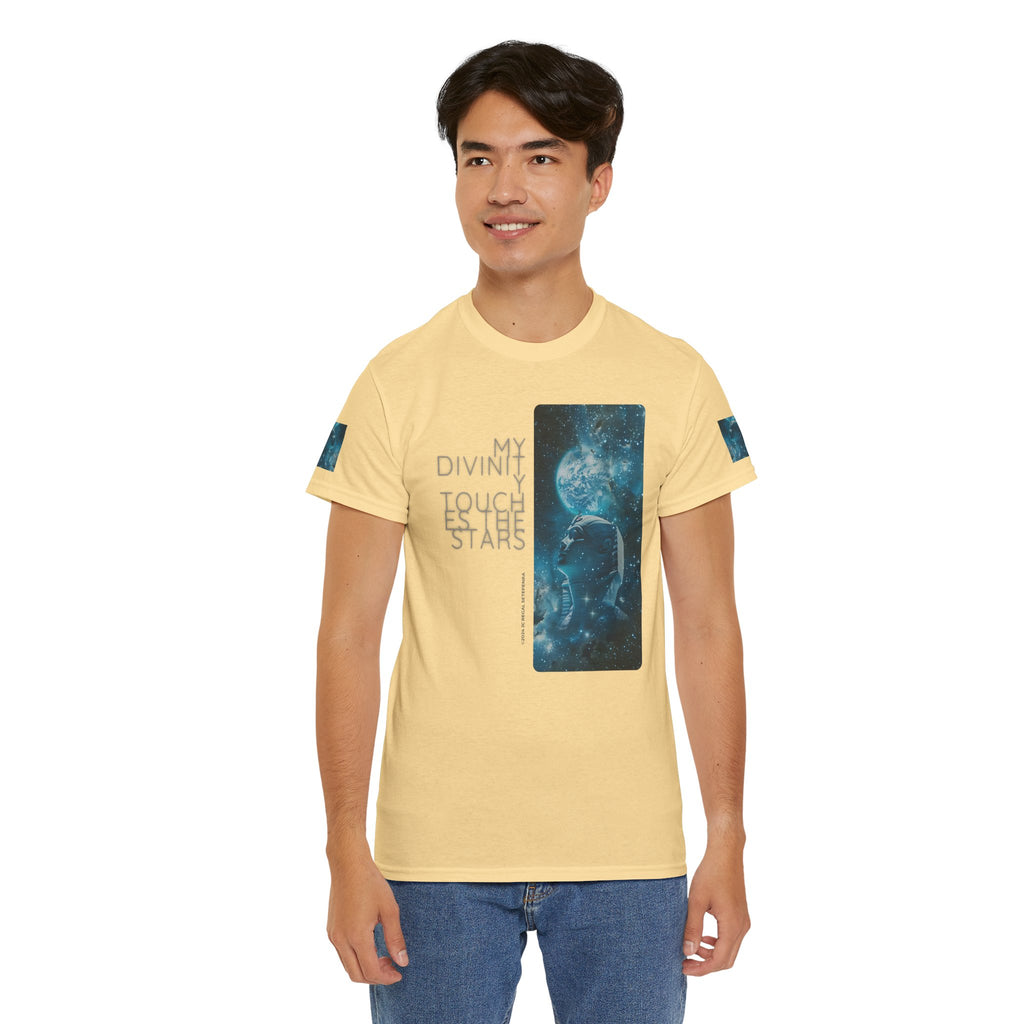 My Divinity Touches The Stars Unisex Heavy Cotton Tee