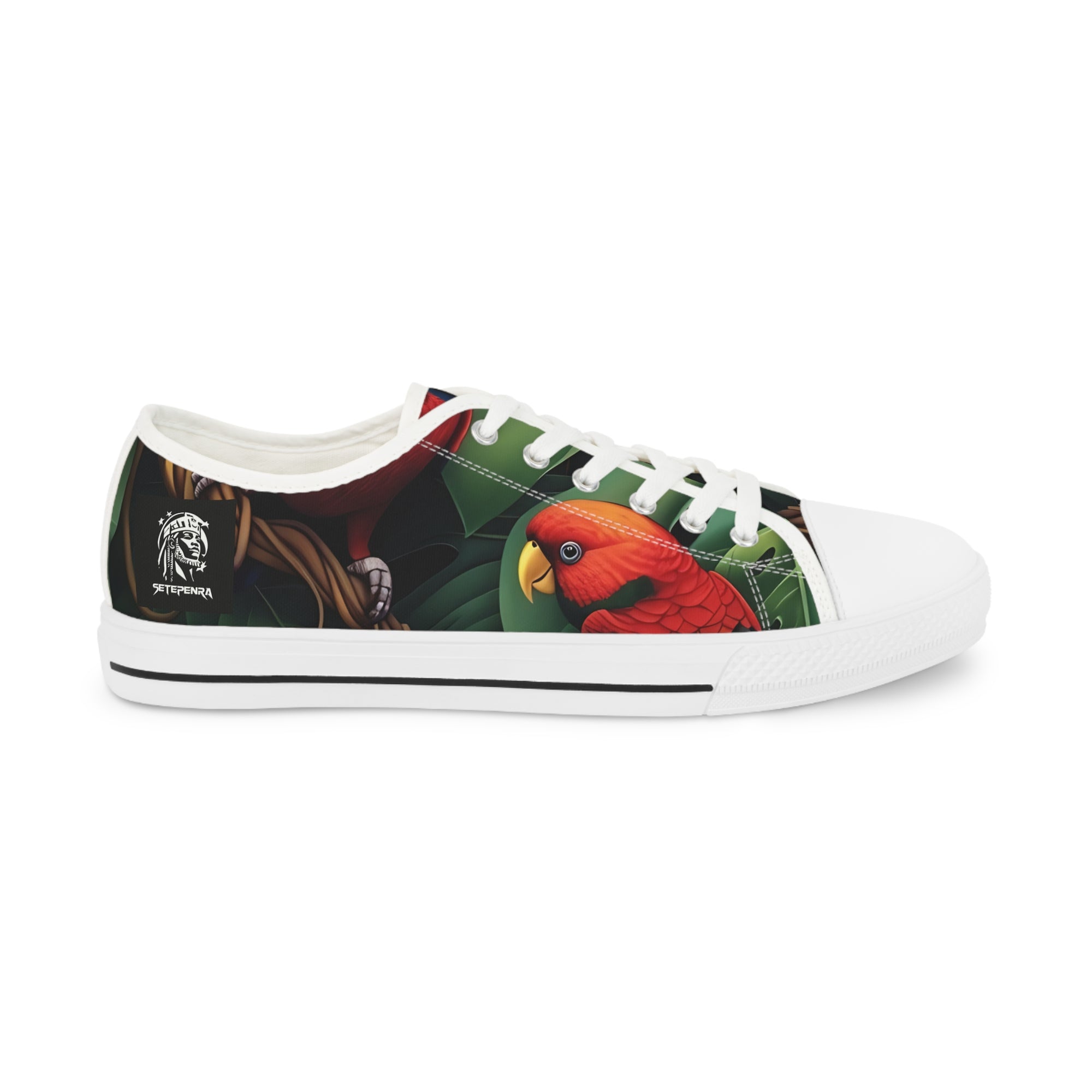 Tri-Parrot Men's Low Top Sneakers SETEPENRA Shoes.
