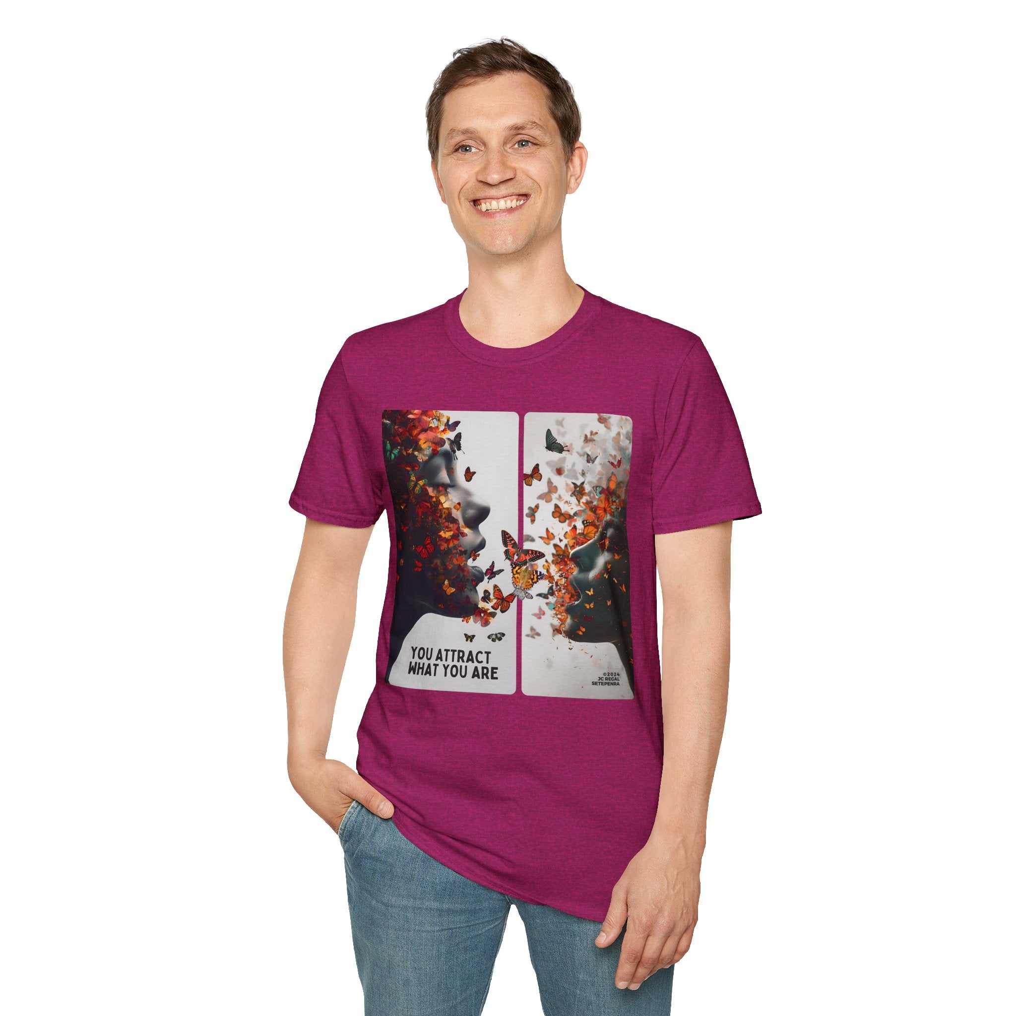 You Attract What You Are (1st Edition) Unisex Softstyle T-Shirt