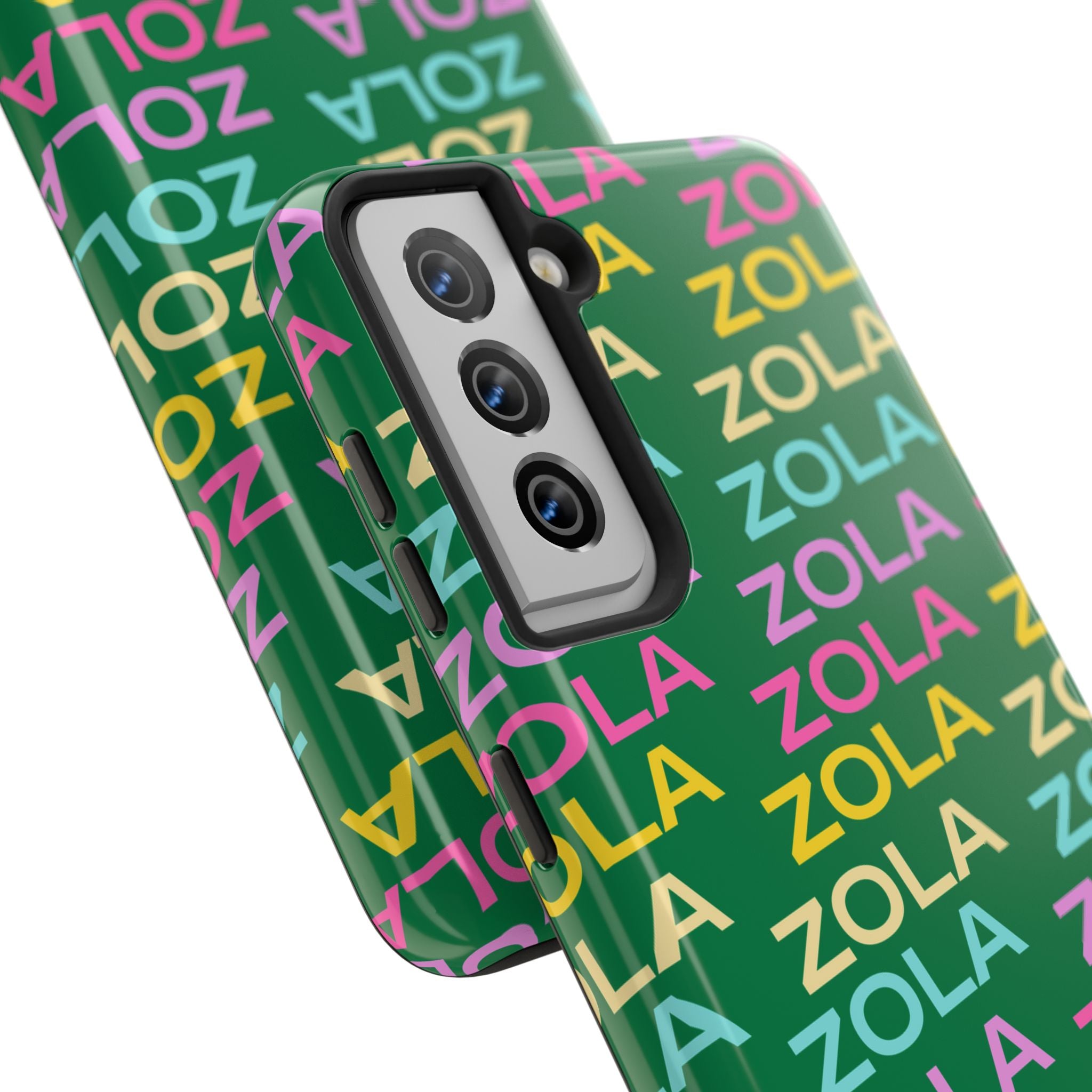 Zola Tough Phone Case (For iPhone, Galaxy & More) - Dark Green