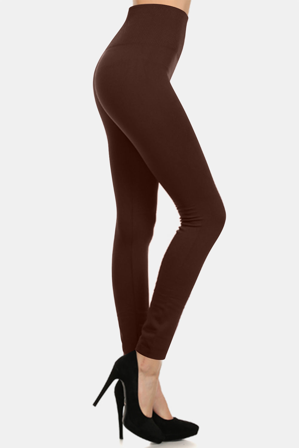 Yelete Full Size Seamless Fleece Lined Leggings SETEPENRA .