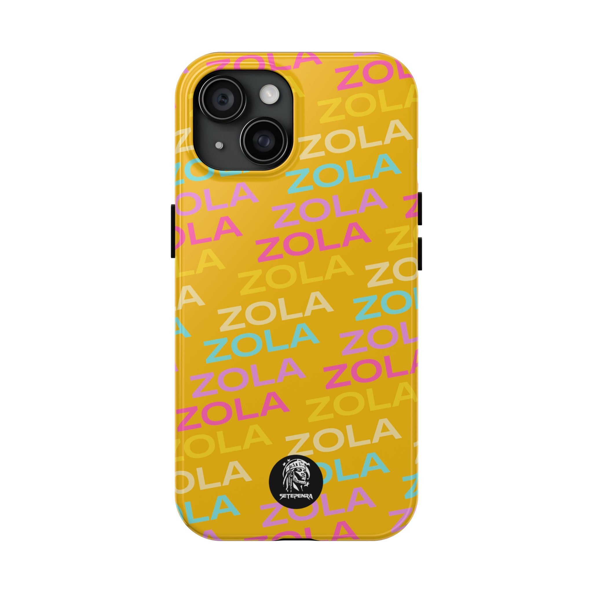 Zola Tough Phone Case (For iPhone, Galaxy & More) - Yellow