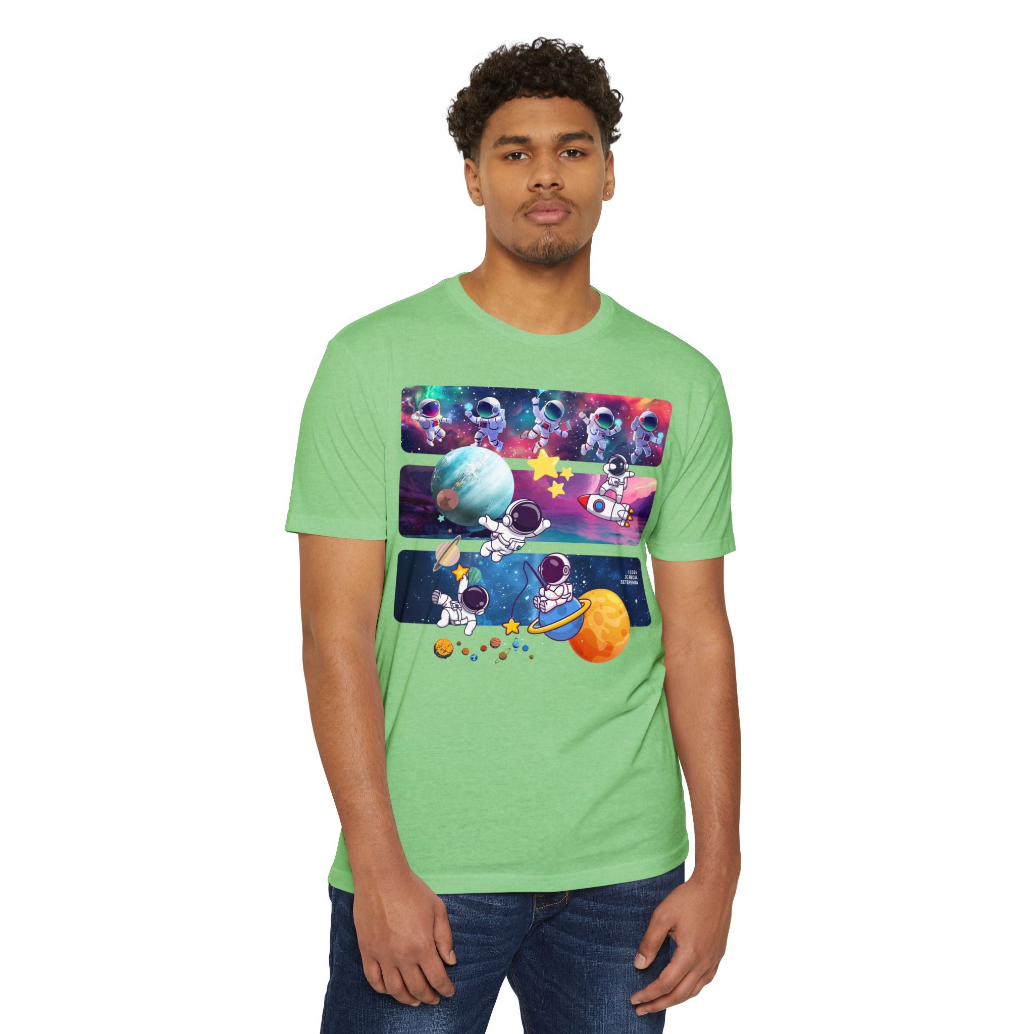 Astro Cosmo (V2.0) Unisex CVC Jersey T-Shirt