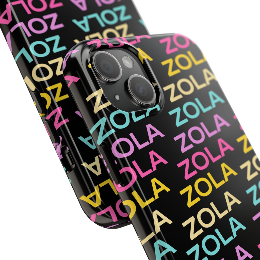 Zola Tough Phone Case (For iPhone, Galaxy & More) - Black