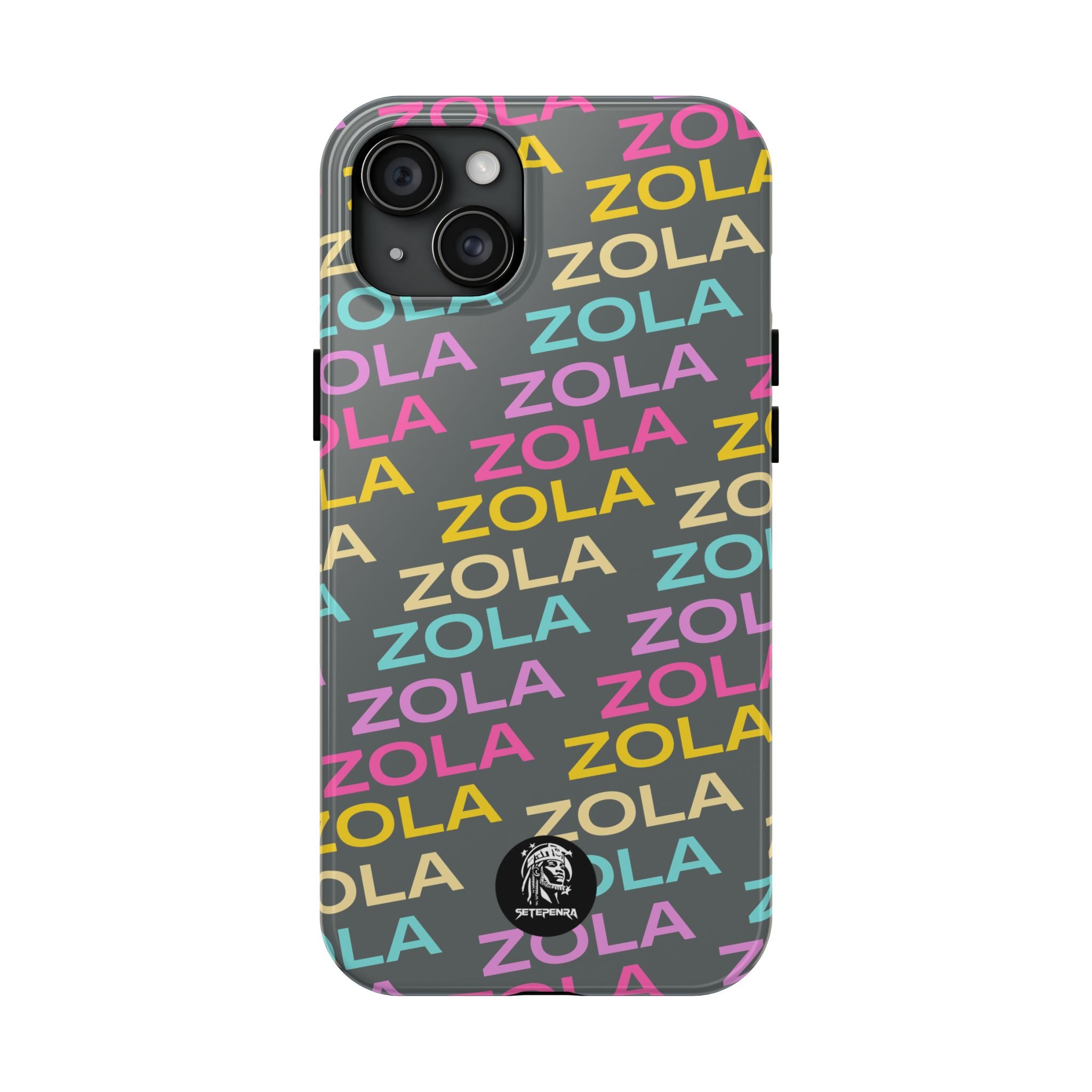 Zola Tough Phone Case (For iPhone, Galaxy & More) - Dark Grey