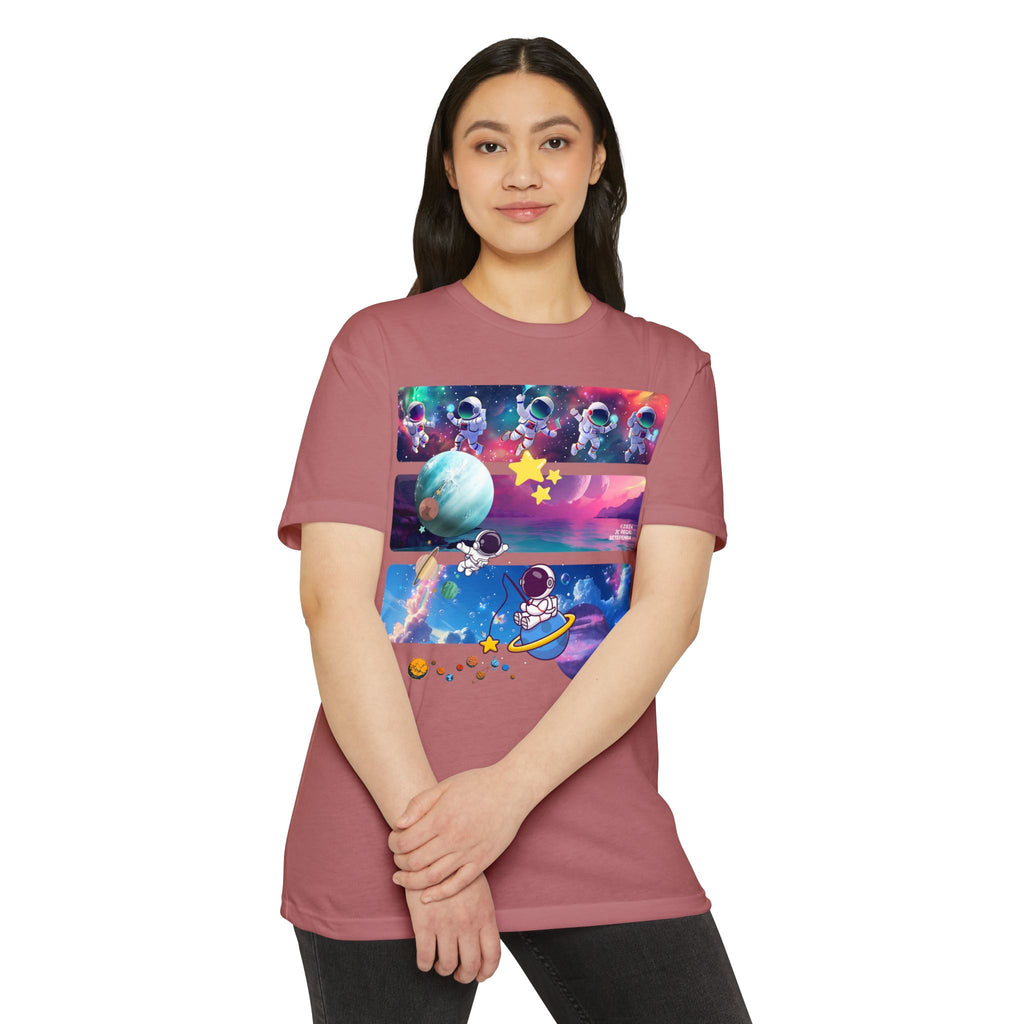 Astro Cosmo Unisex CVC Jersey T-shirt