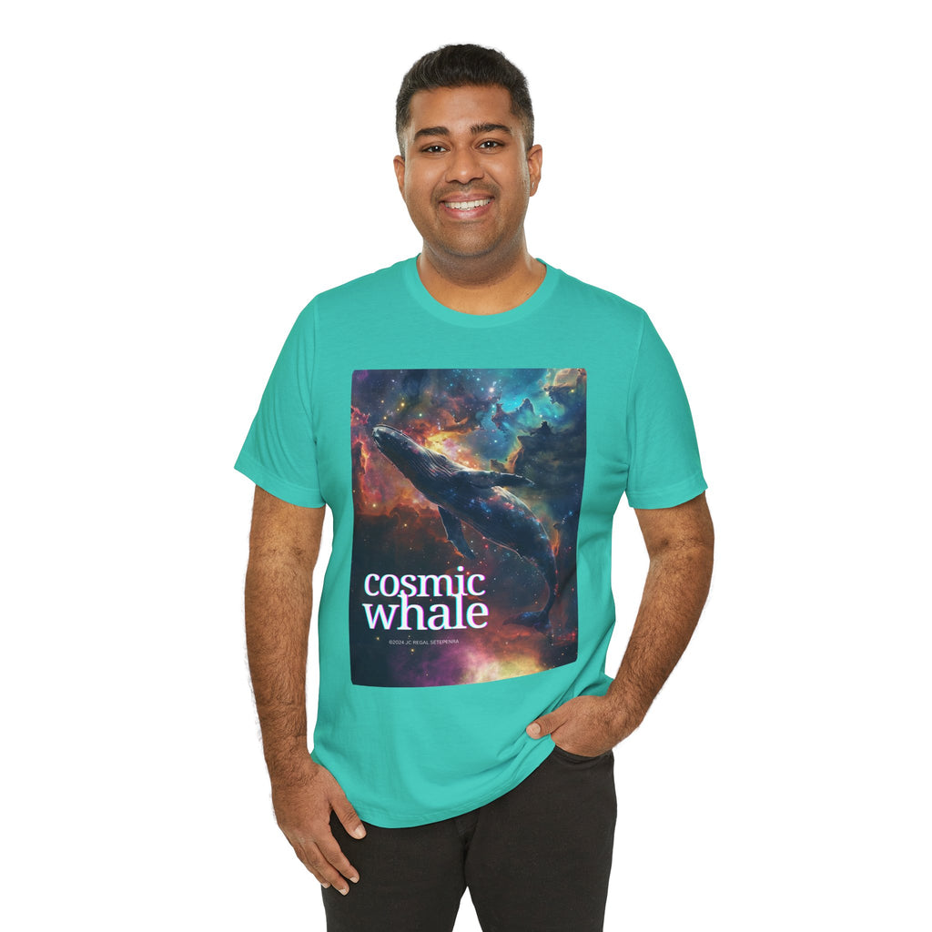 Cosmic Whale Unisex Jersey Short Sleeve Tee