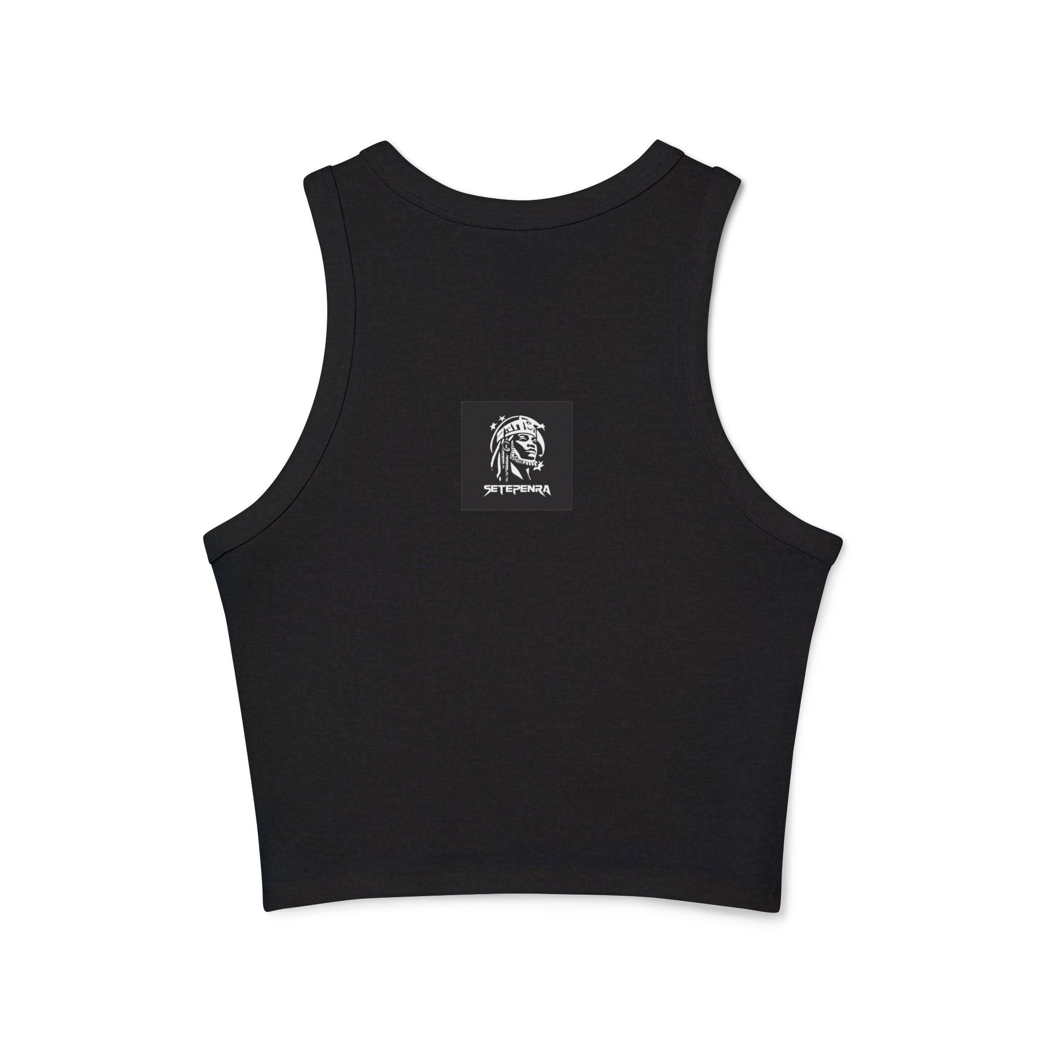 Don't Give A Hoot Women's Micro Rib Racer Tank Top SETEPENRA Tank Top.