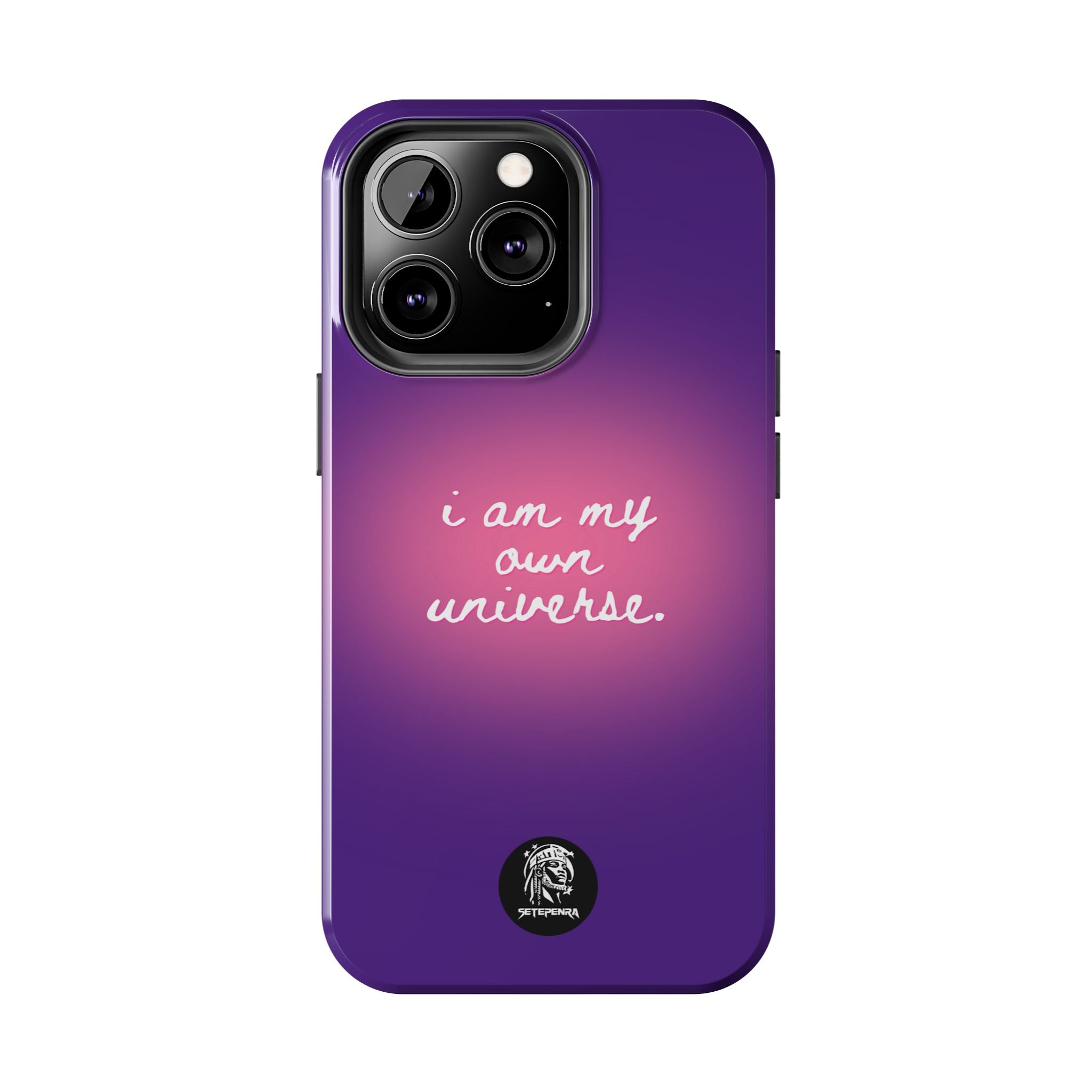 I Am My Own Universe Tough Phone Case (For iPhone, Galaxy & More) - Purple