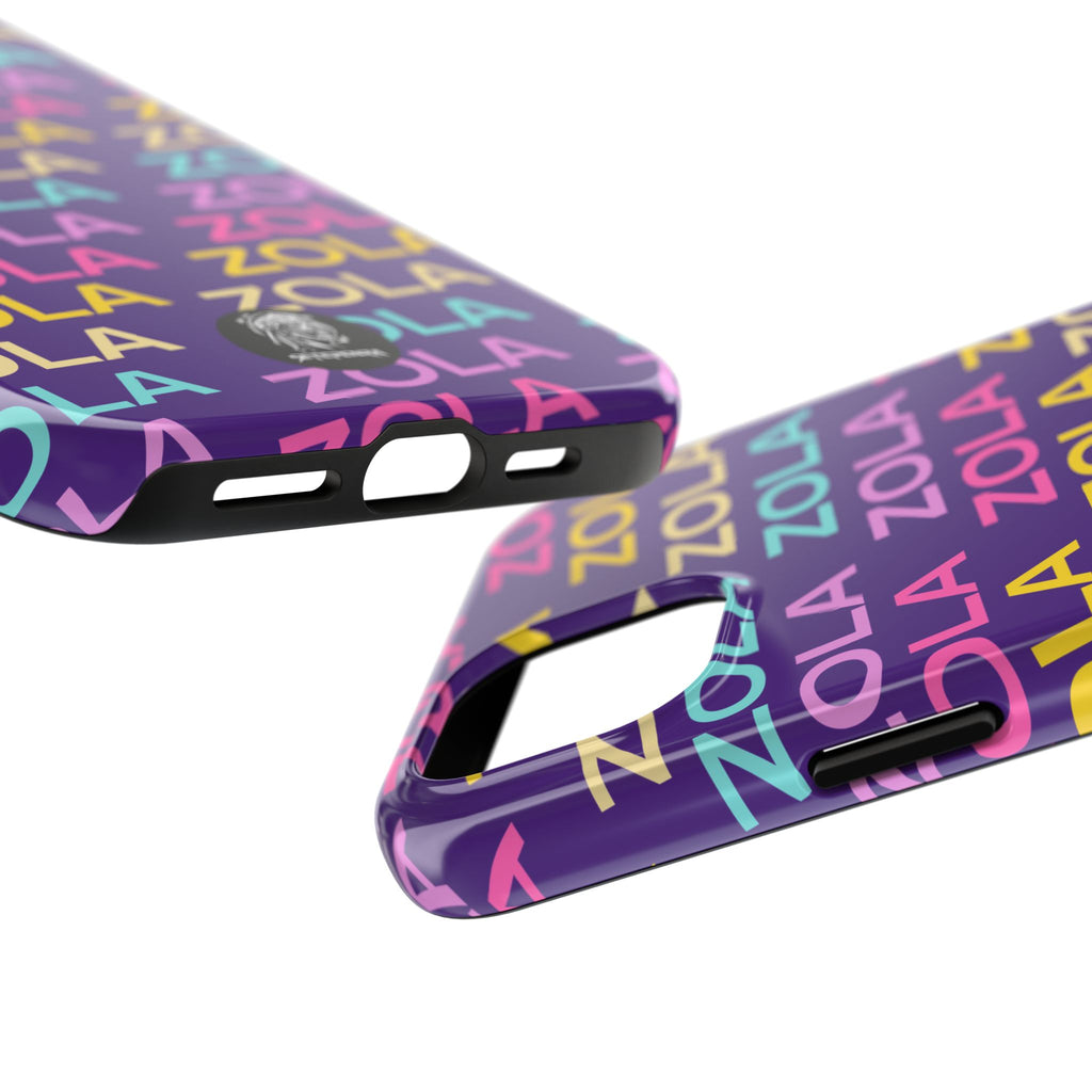 Zola Tough Phone Case (For iPhone, Galaxy & More) - Purple