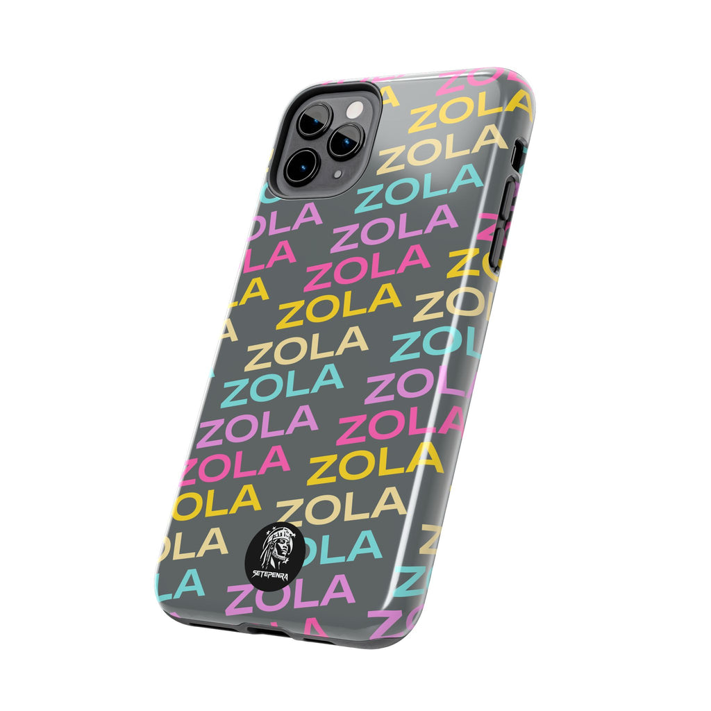 Zola Tough Phone Case (For iPhone, Galaxy & More) - Dark Grey