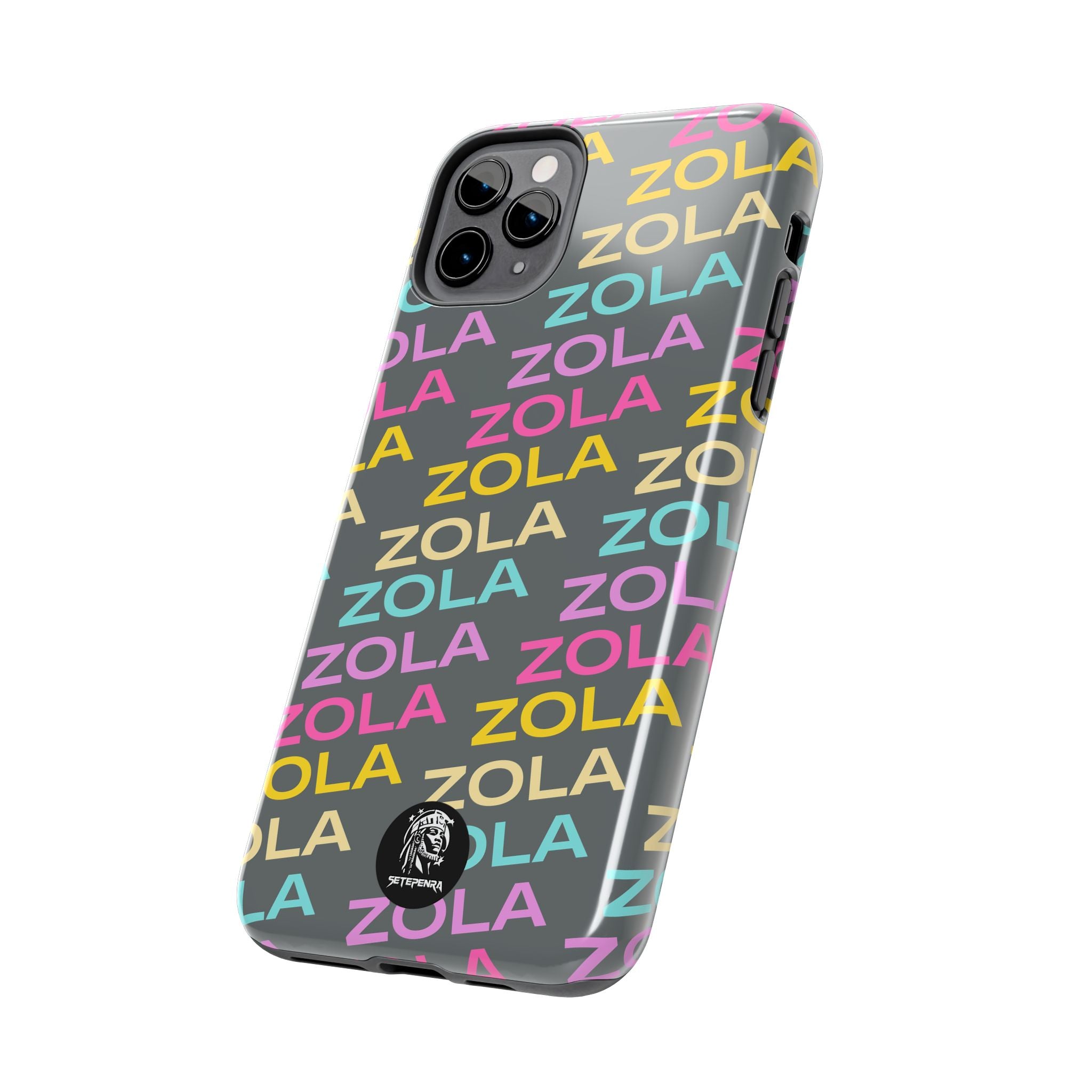 Zola Tough Phone Case (For iPhone, Galaxy & More) - Dark Grey