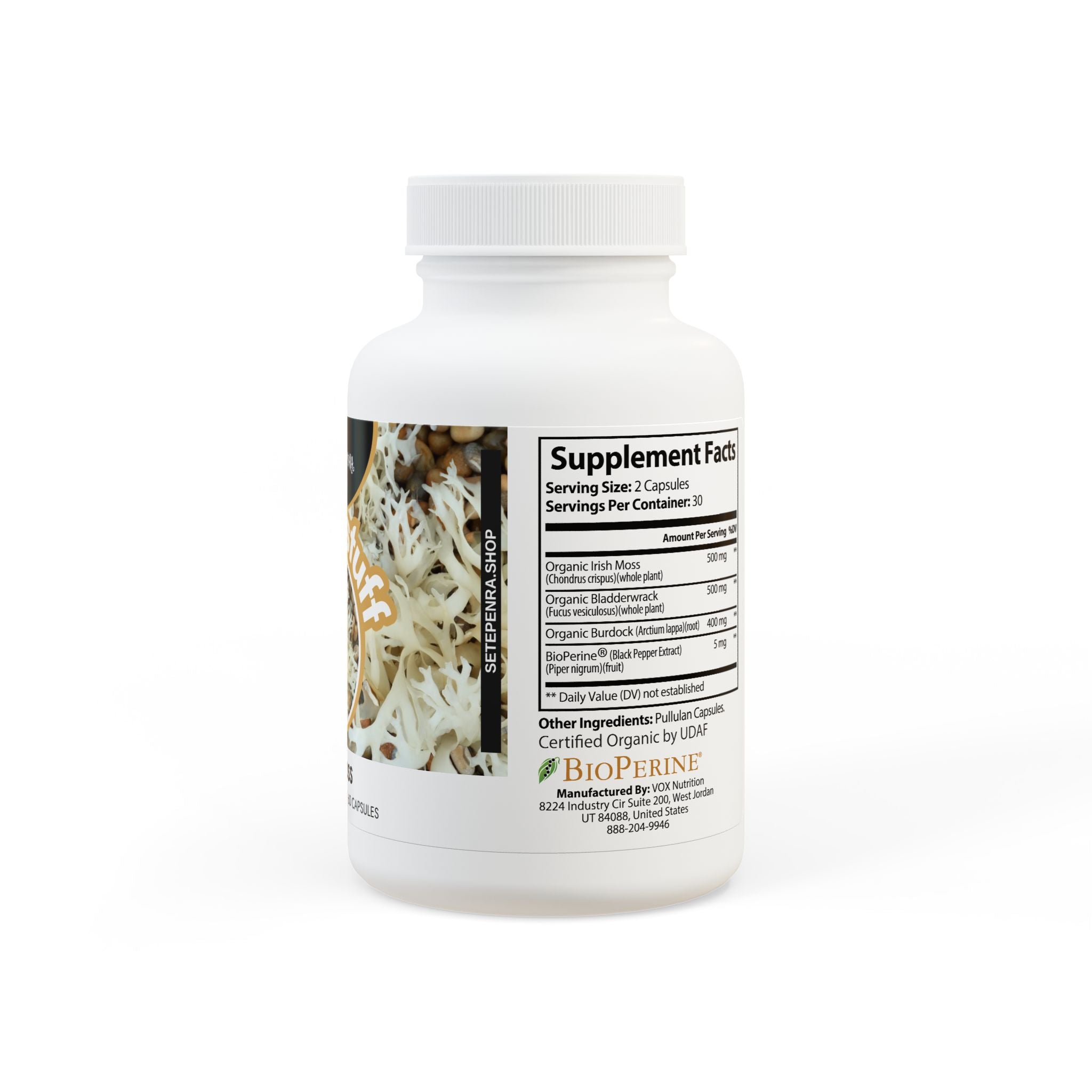 SETEPENRA Goodstuff Sea Moss Supplement (60 Capsules)
