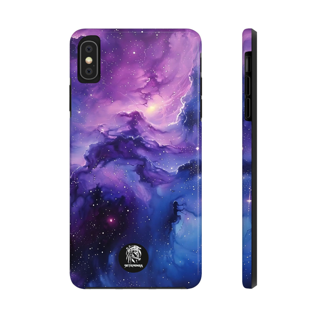 Purple Cosmos Tough Phone Case (For iPhone, Galaxy & More) SETEPENRA Phone Case.