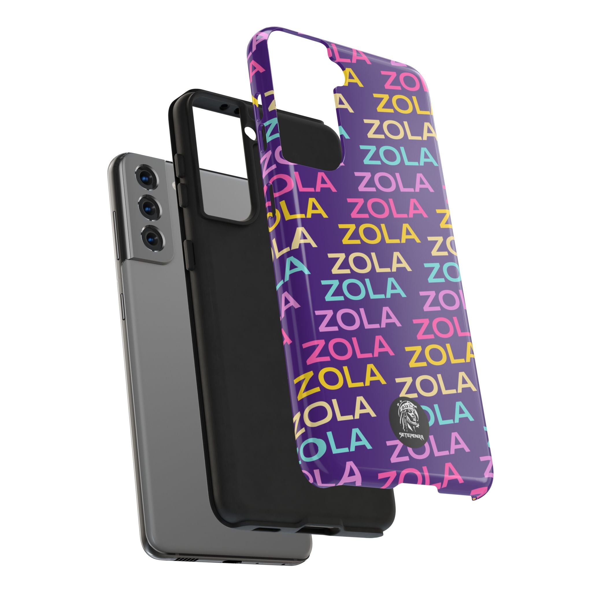 Zola Tough Phone Case (For iPhone, Galaxy & More) - Purple