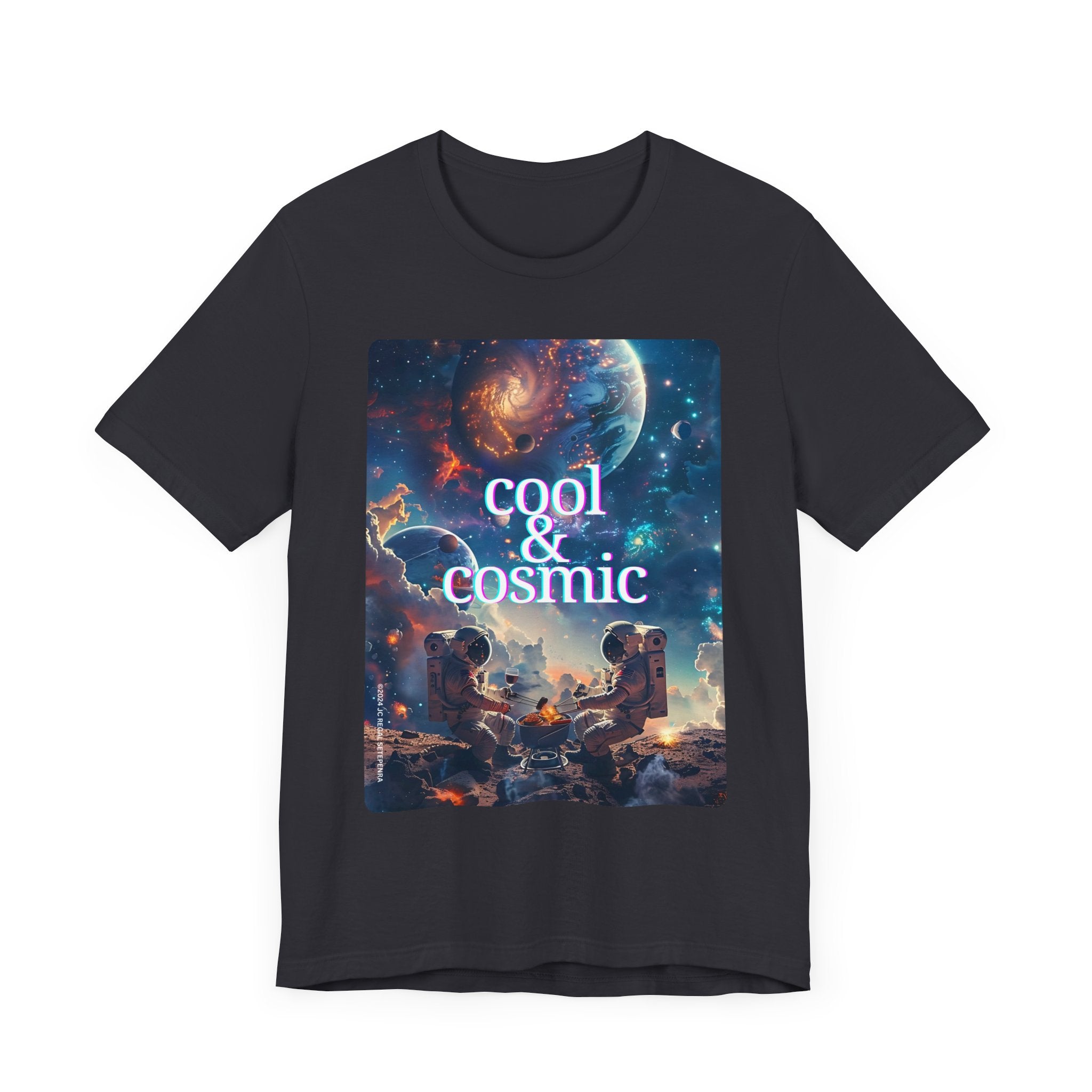 Cool & Cosmic Unisex Jersey Short Sleeve Tee SETEPENRA T-Shirt.