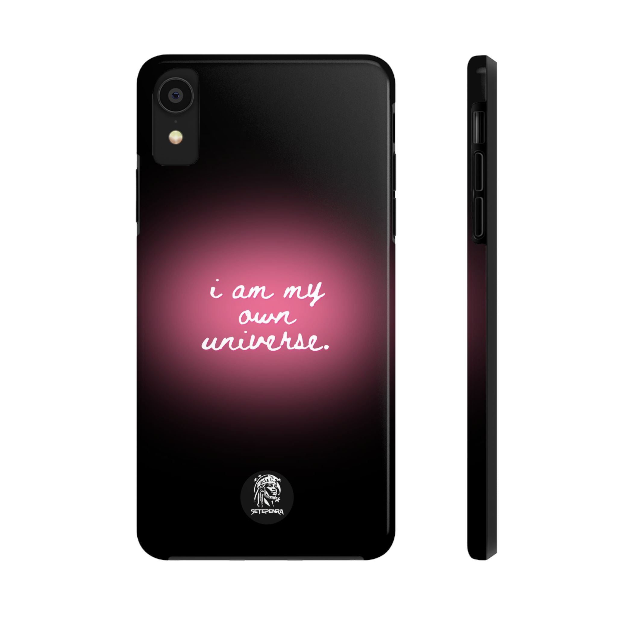 I Am My Own Universe Tough Phone Case (For iPhone, Galaxy & More) - Black SETEPENRA Phone Case.