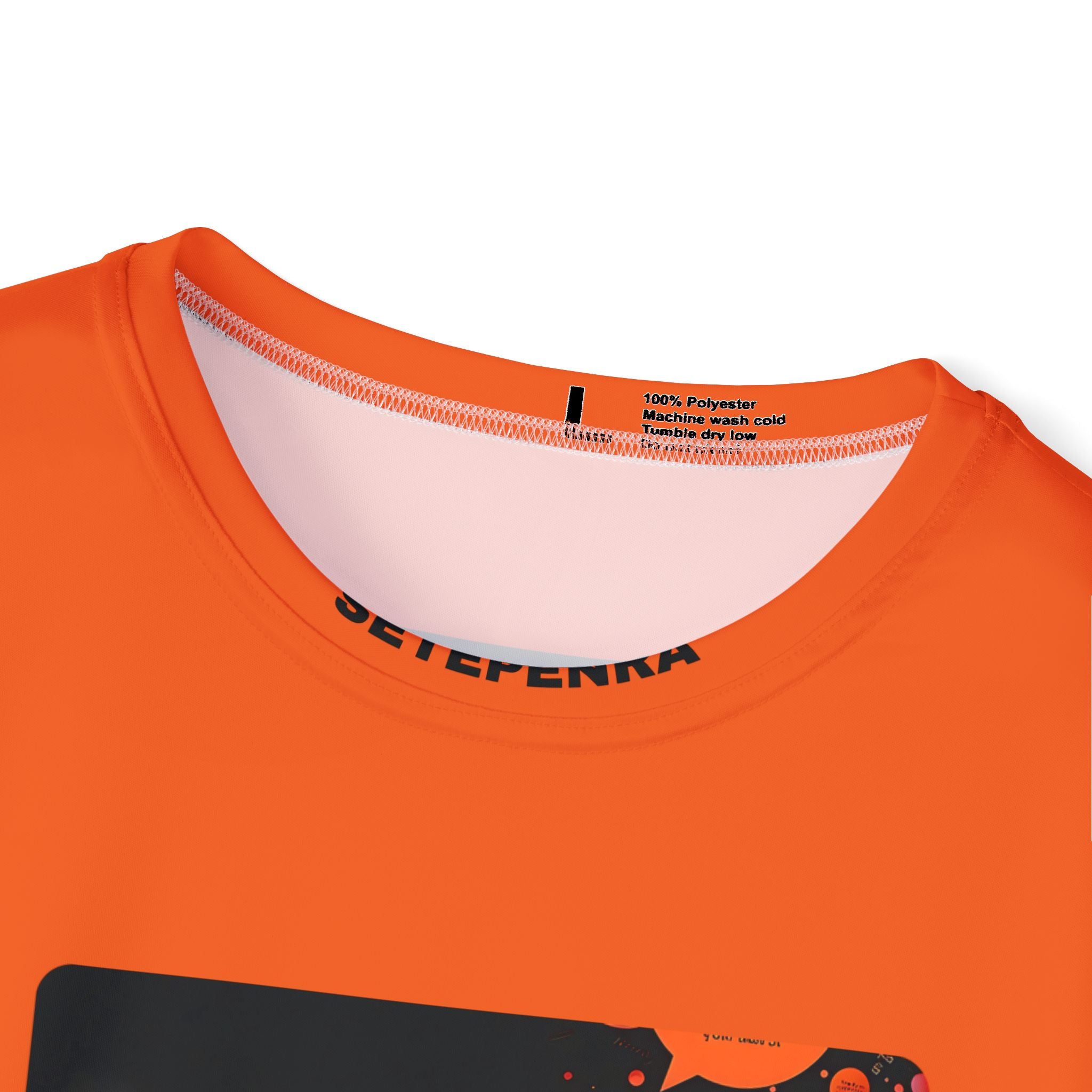 Mind Your Words Men's Sports Jersey (Orange) SETEPENRA All Over Prints.