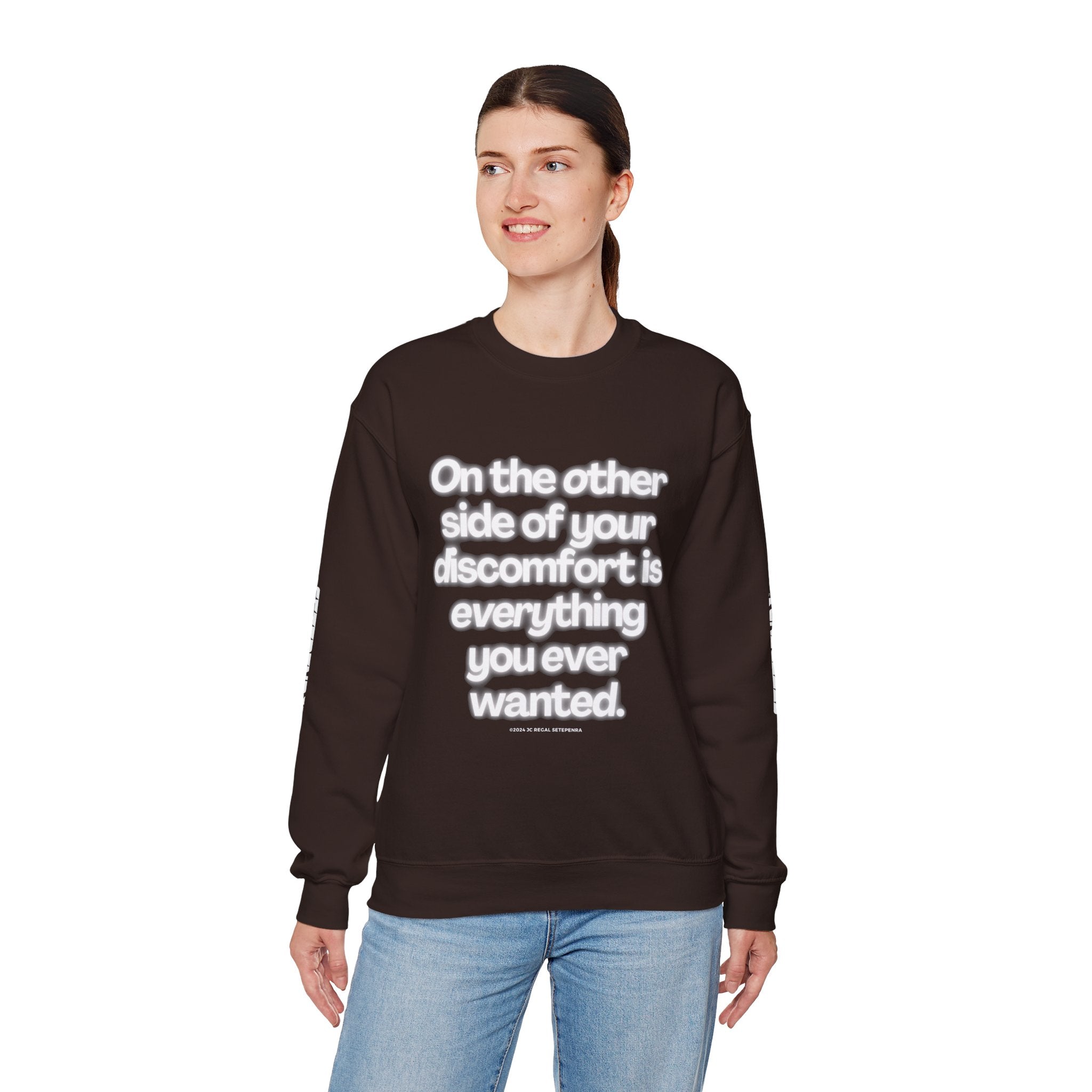 On The Other Side Unisex Heavy Blend™ Crewneck Sweatshirt