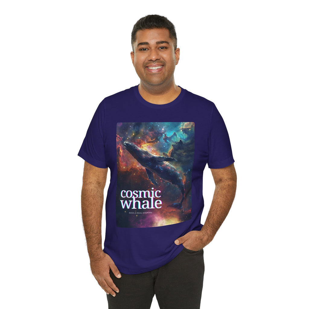 Cosmic Whale Unisex Jersey Short Sleeve Tee