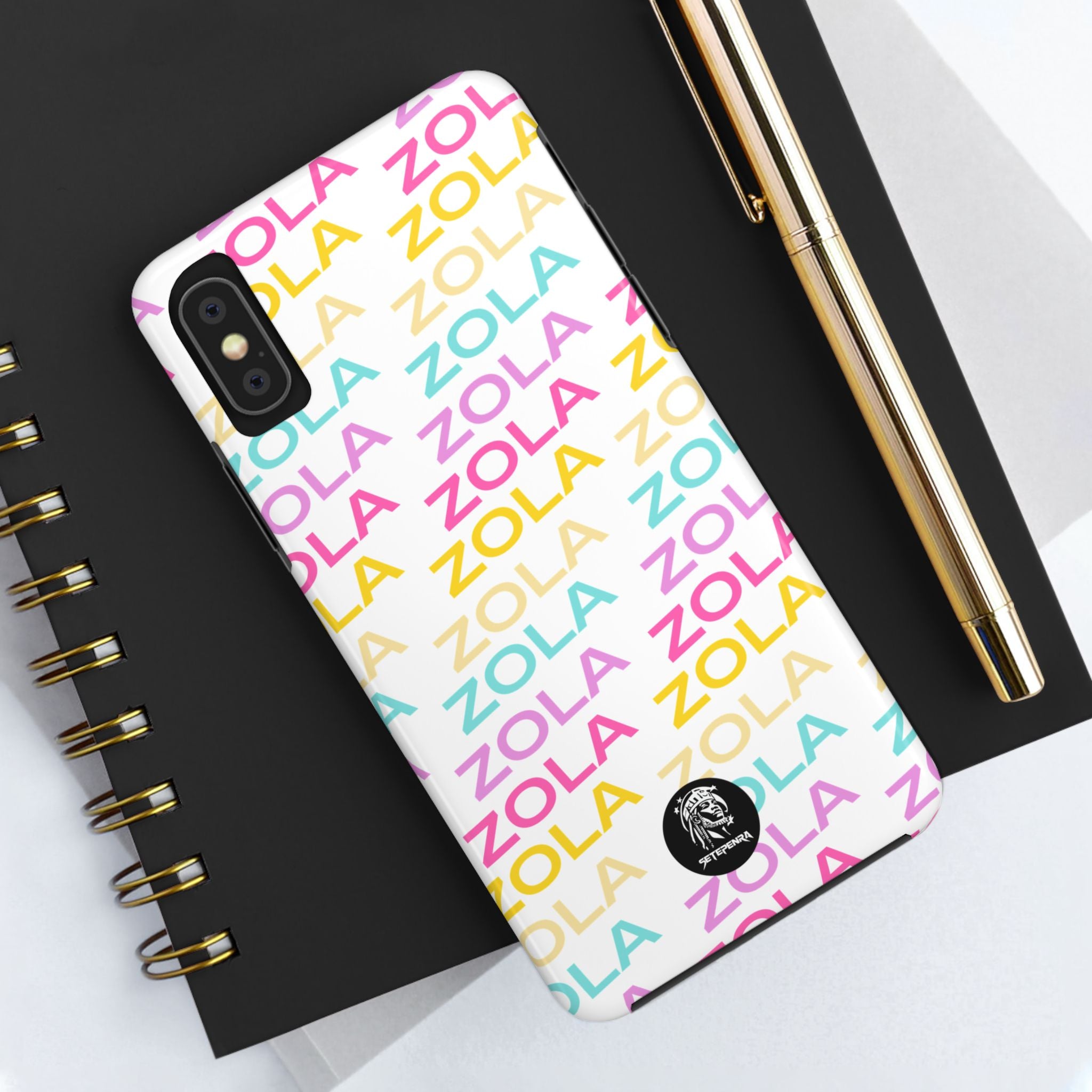 Zola Tough Phone Case (For iPhone, Galaxy & More) - White