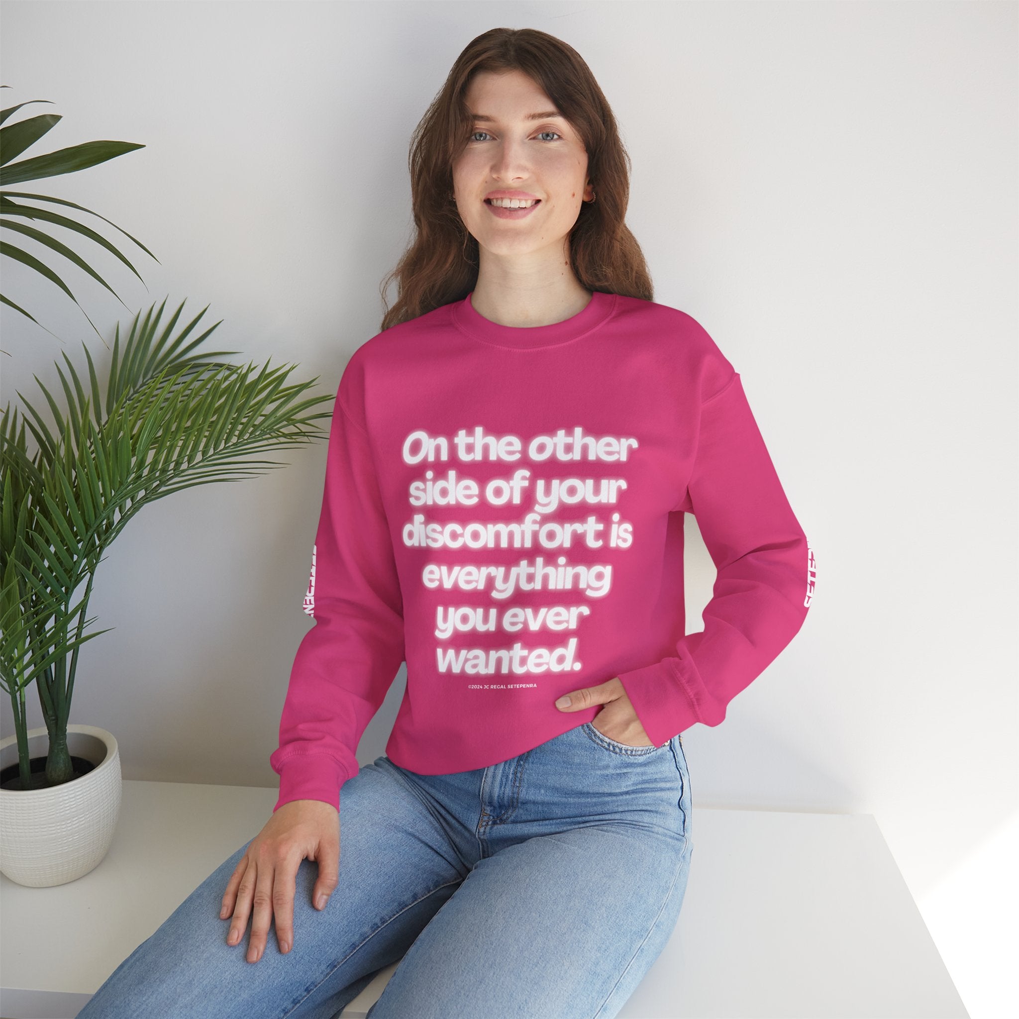 On The Other Side Unisex Heavy Blend™ Crewneck Sweatshirt