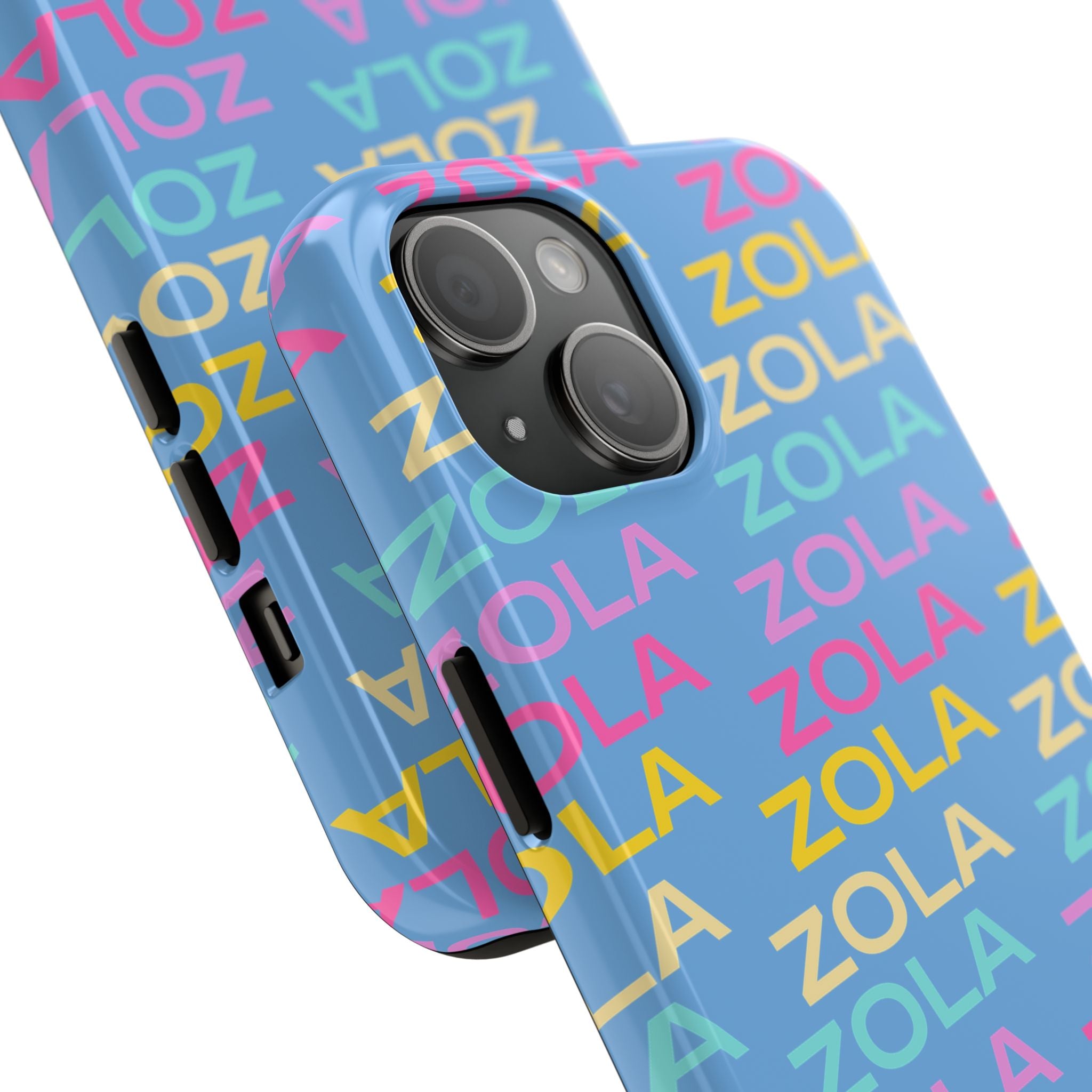 Zola Tough Phone Case (For iPhone, Galaxy & More) - Light Blue