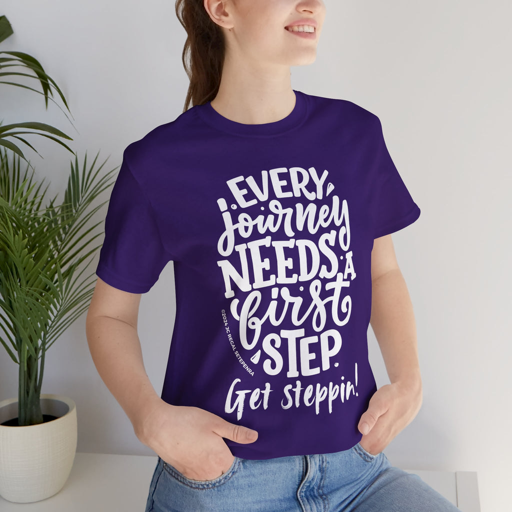 Get Steppin! Jersey Short Sleeve Tee