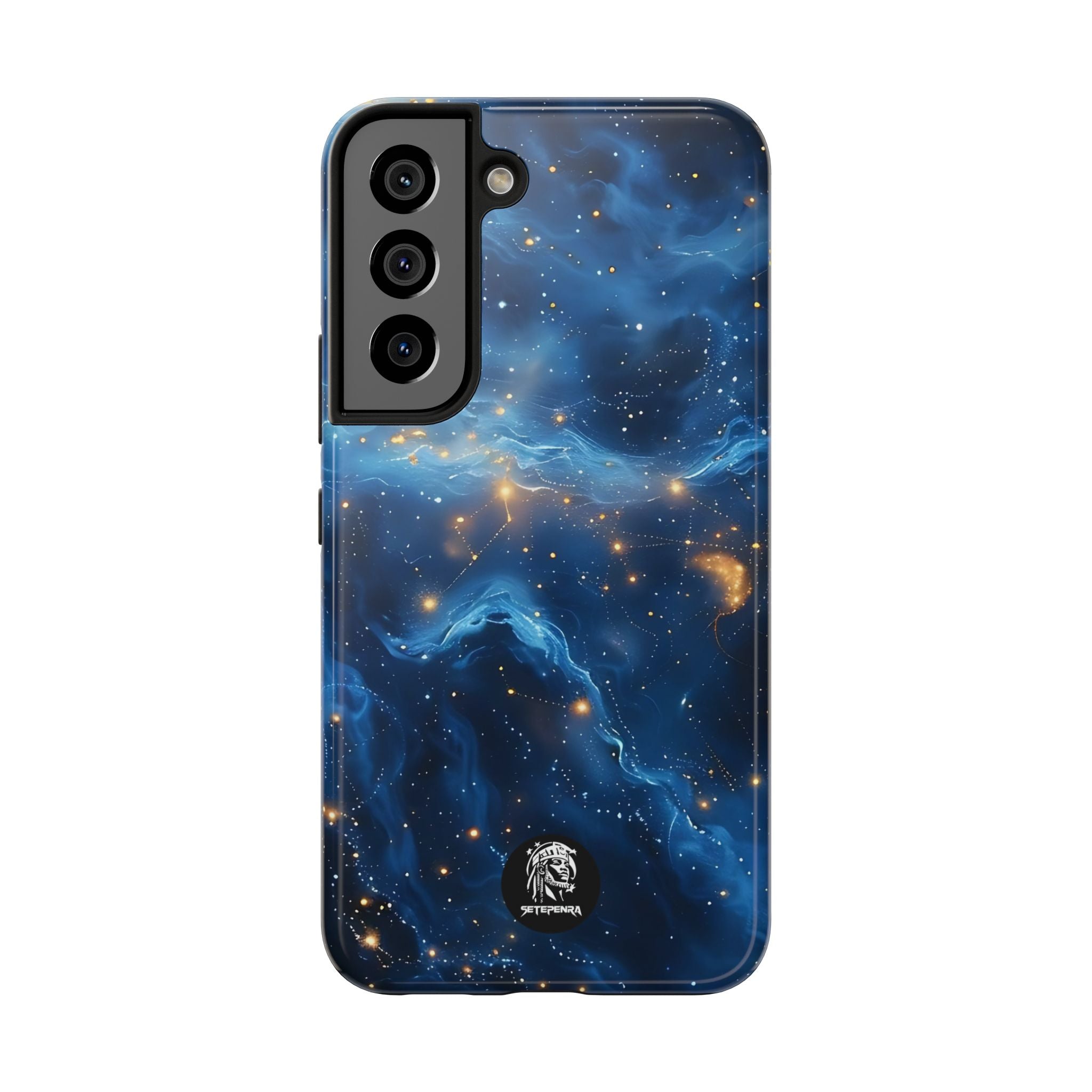 Blue Cosmos Tough Phone Case (For iPhone, Galaxy & More)