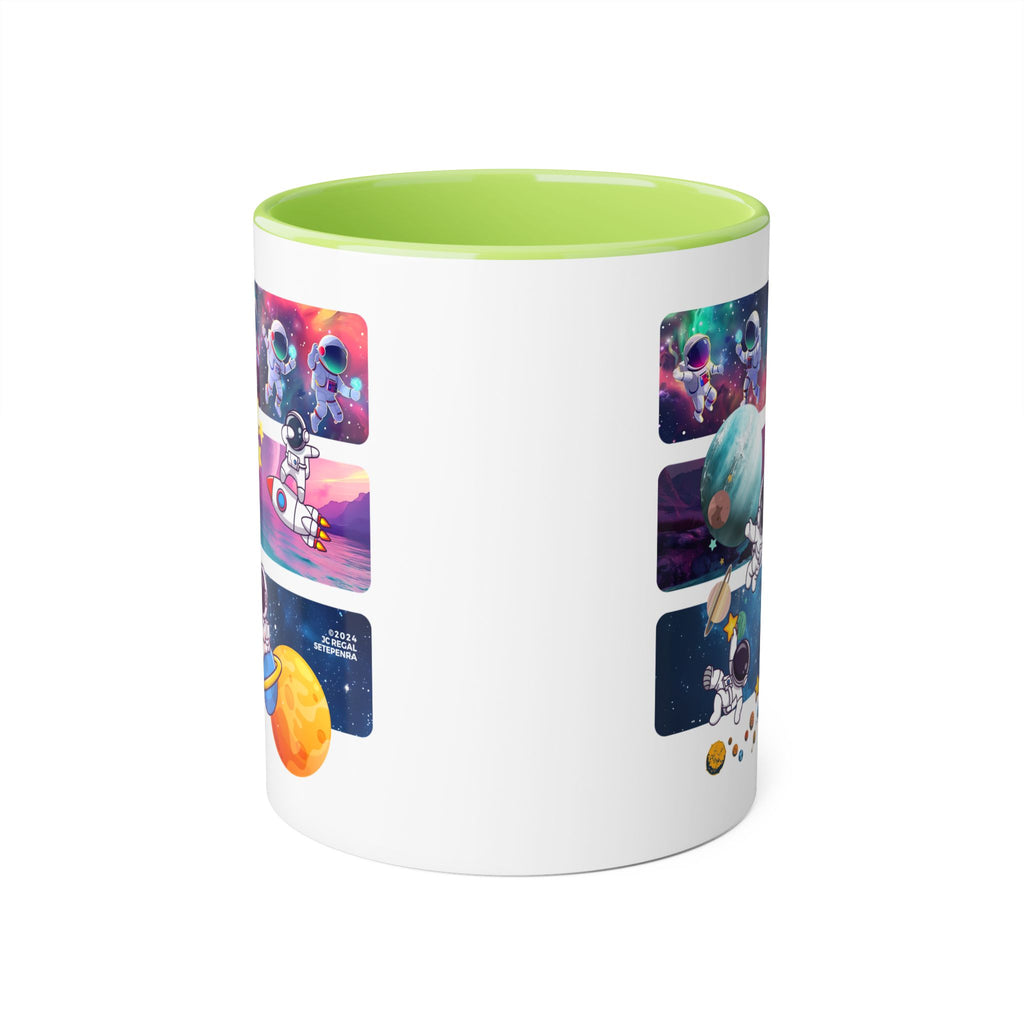 Astro Cosmo (V2.0) Accent Mug, 11oz (Various Colors)