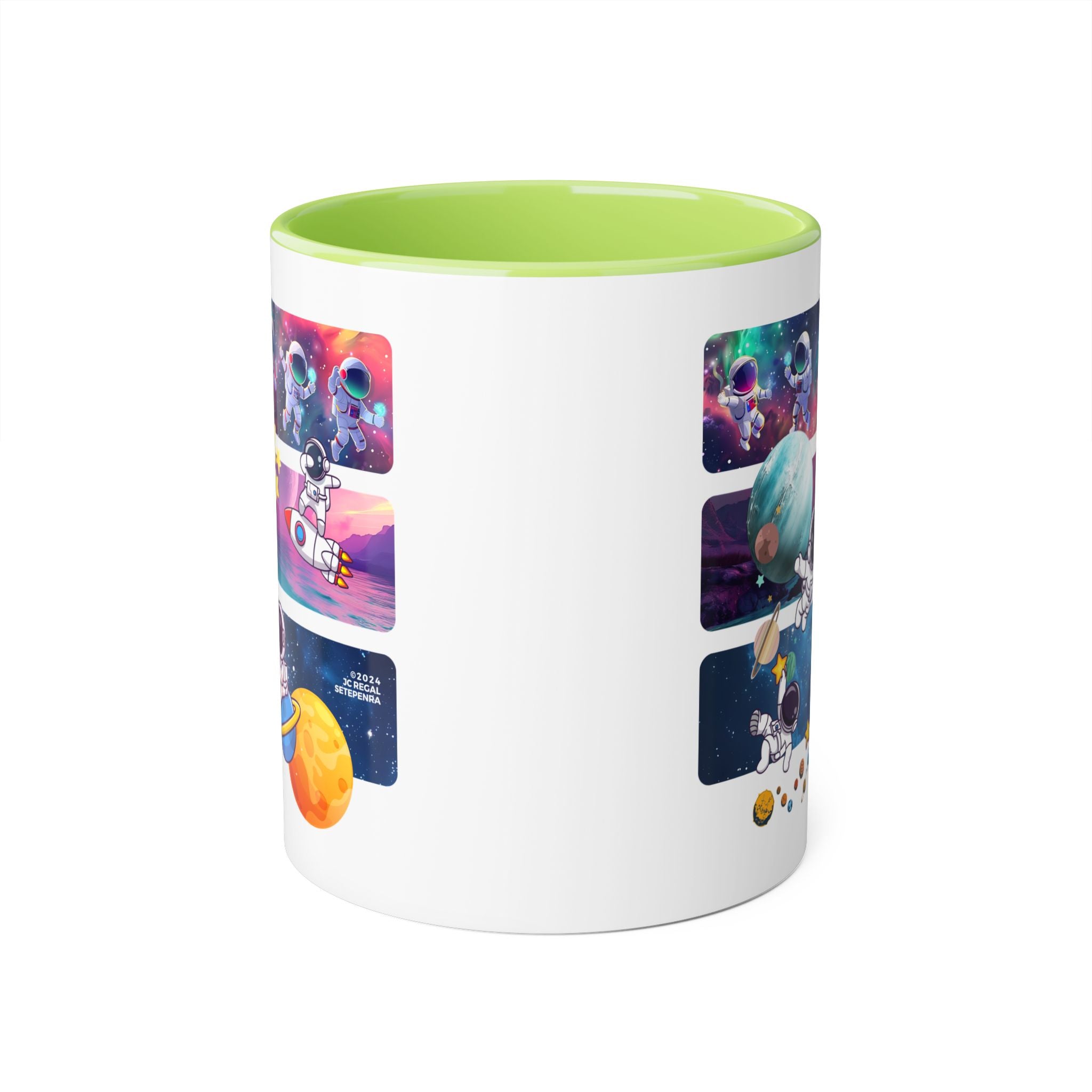 Astro Cosmo (V2.0) Accent Mug, 11oz (Various Colors)
