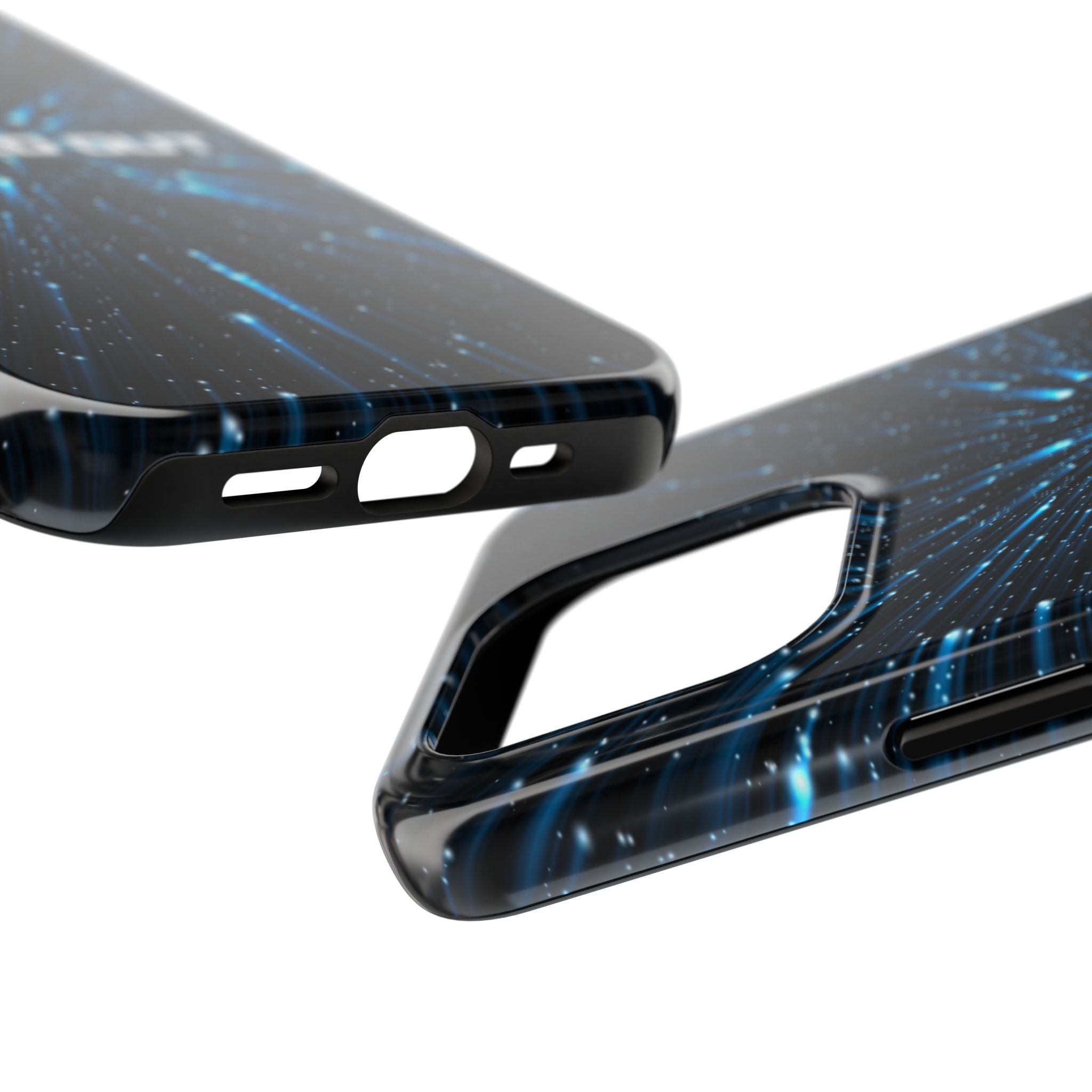 Spaced Out Tough Phone Case — Cosmic Space Warp Protective Cover
