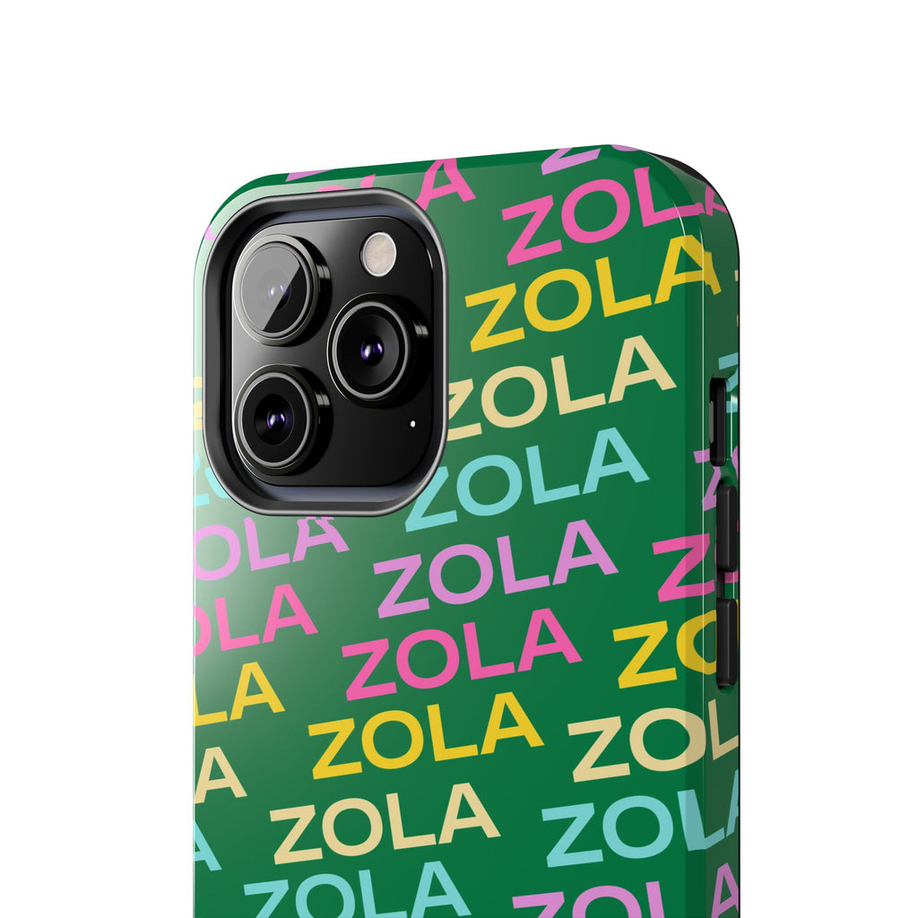 Zola Tough Phone Case (For iPhone, Galaxy & More) - Dark Green