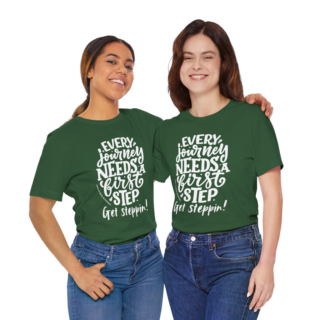 Get Steppin! Jersey Short Sleeve Tee