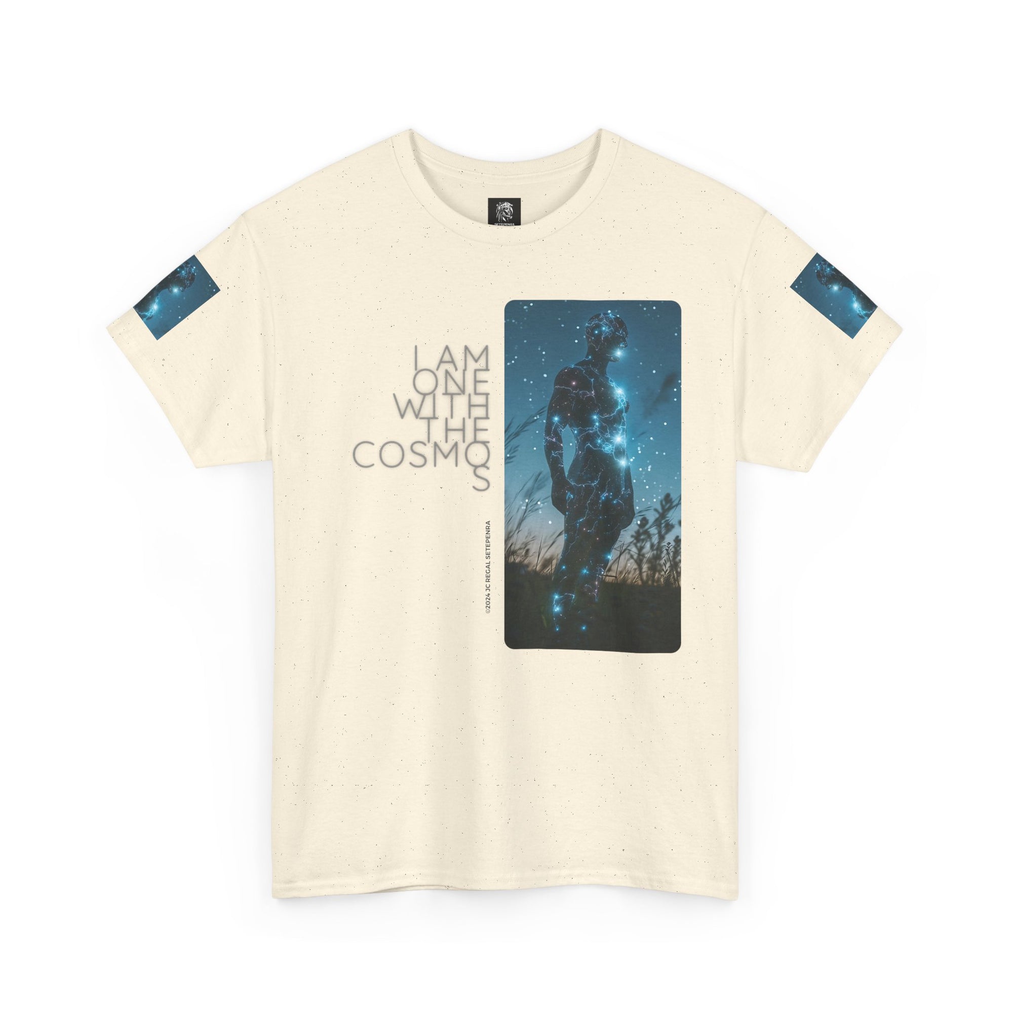 One With The Cosmos Unisex Heavy Cotton Tee